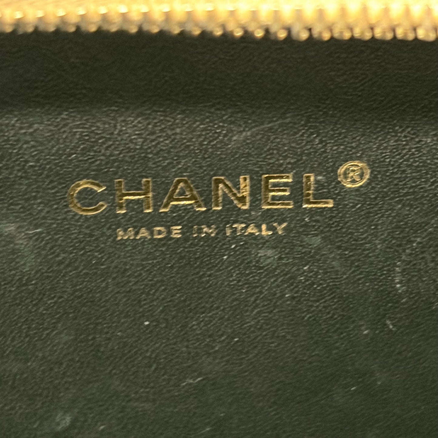 Chanel - Vanity Case - Leather - Beige - (small)