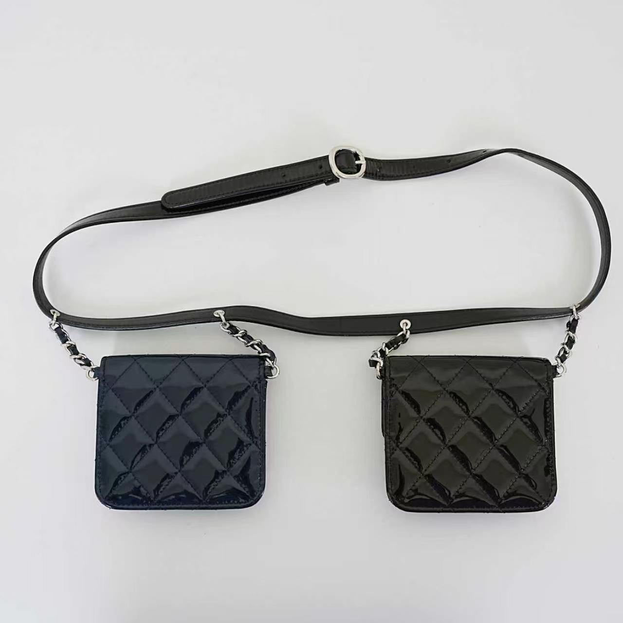 Chanel - Waist Bag - Patent leather - Black - (mini)