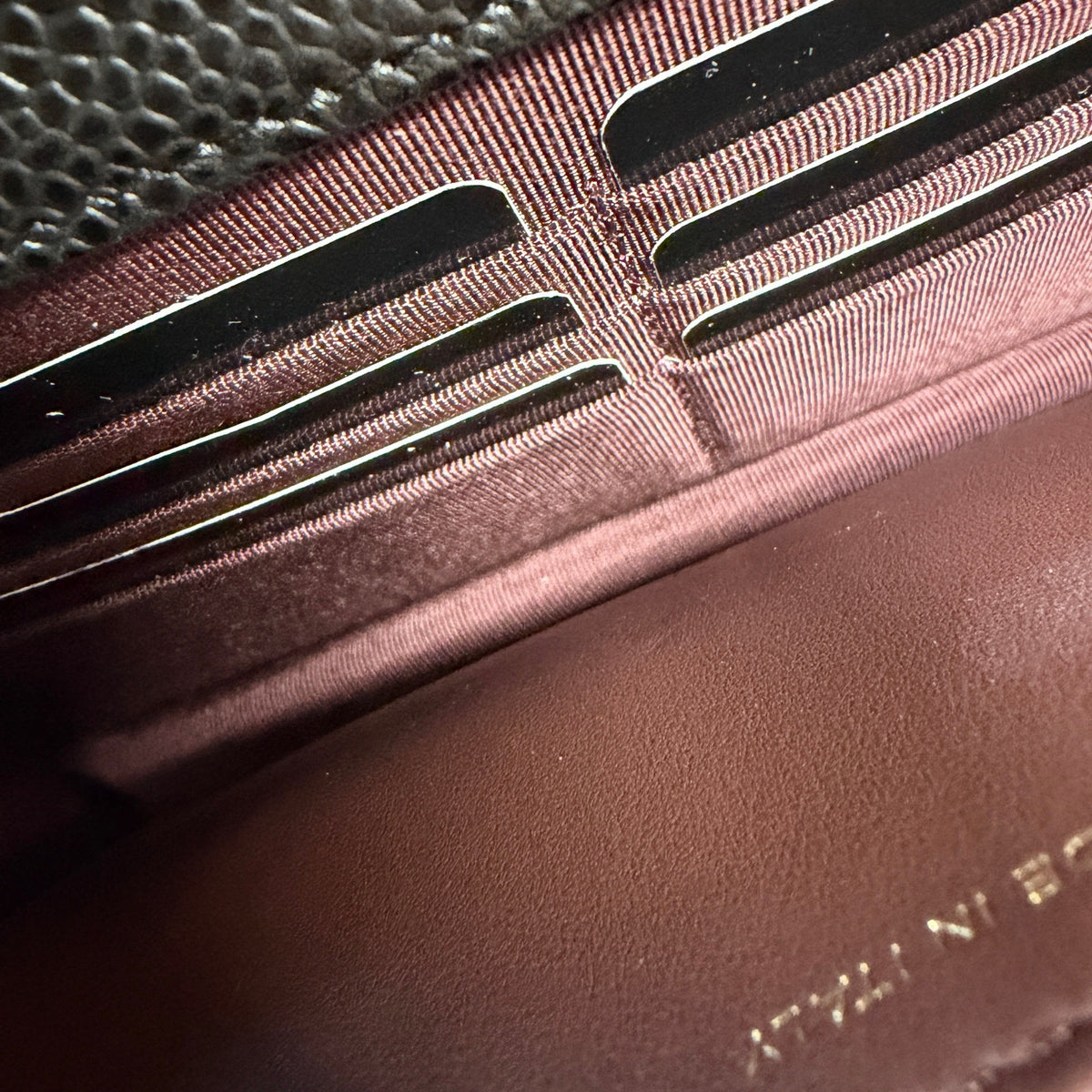 Chanel - WOC - Leather - Black - (mini)