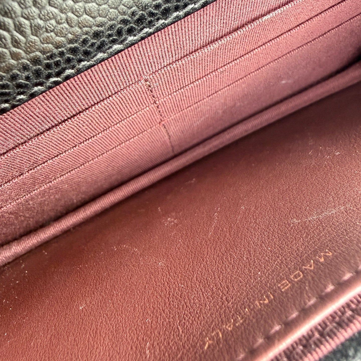 Chanel - WOC - Leather - Black - (mini)