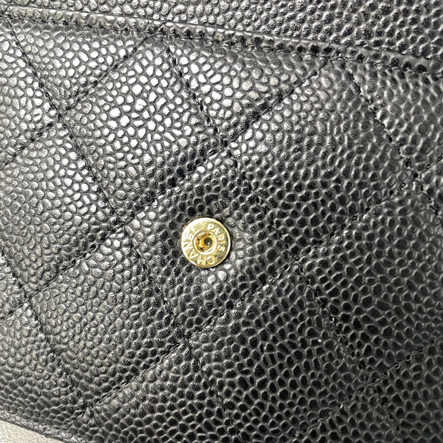 Chanel - WOC - Leather - Black - (mini)