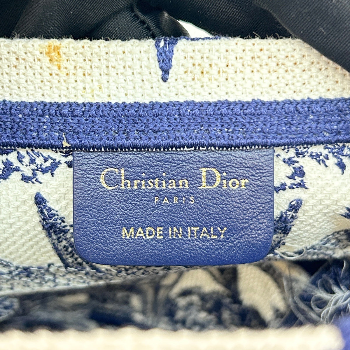 Christian Dior - D-Bubble Bucket Bag - Cloth - Navy - (mini)