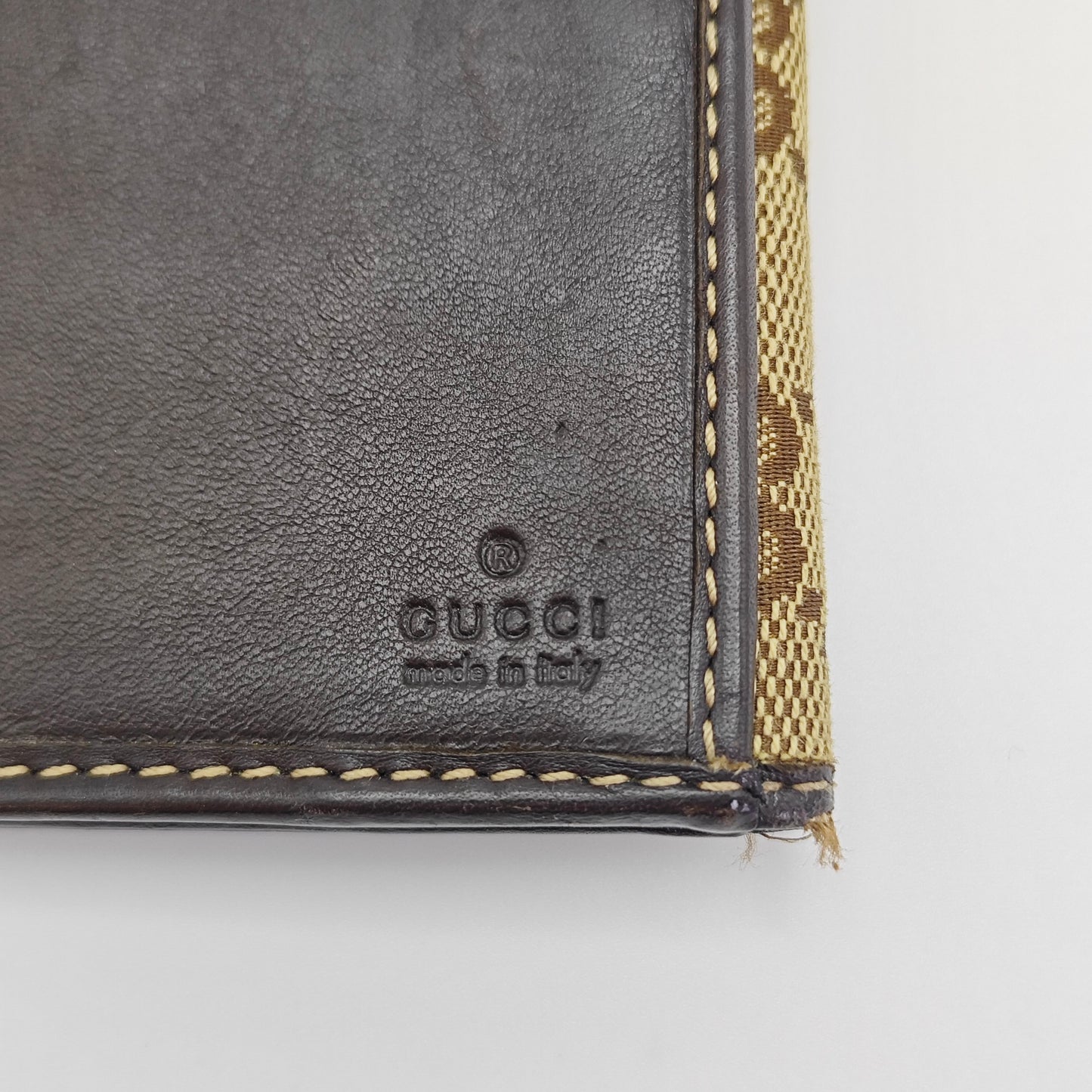 Gucci - Dog Head Long Wallet - Coated canvas with leather trim - Beige and Brown - (medium)