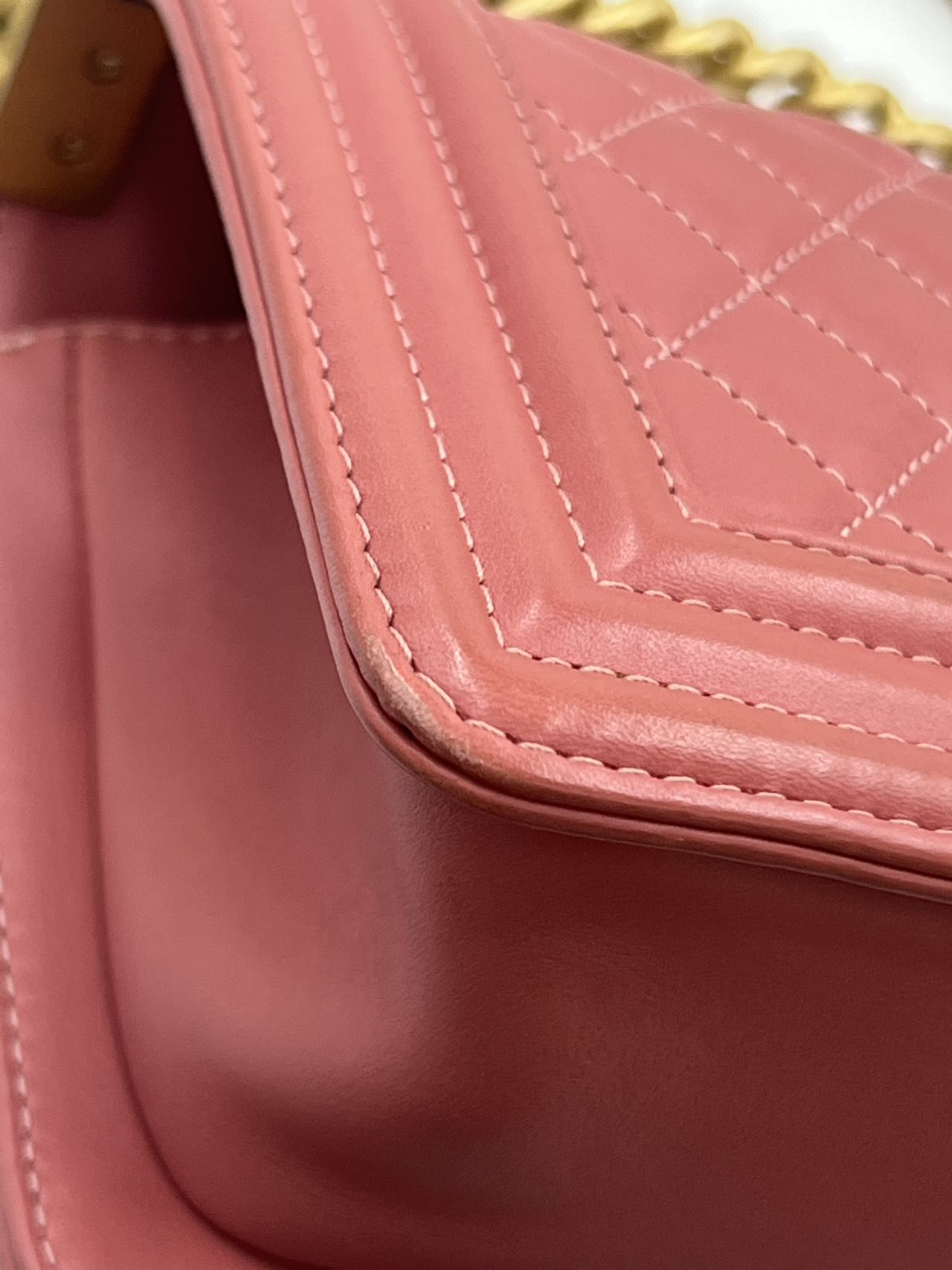 Chanel - Boy Chanel - Calfskin leather - Pink - (Small)