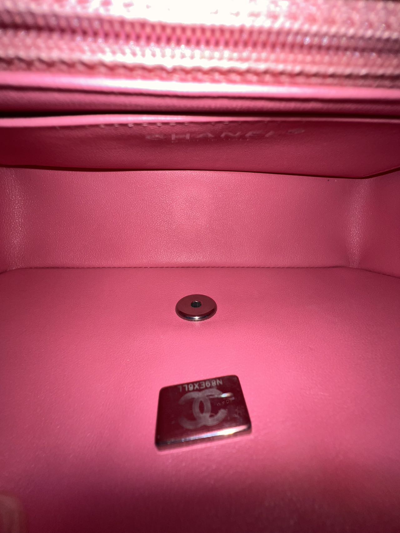 Chanel - Classic Flap (Rectangular Mini) - Lambskin leather - Pink - (mini)