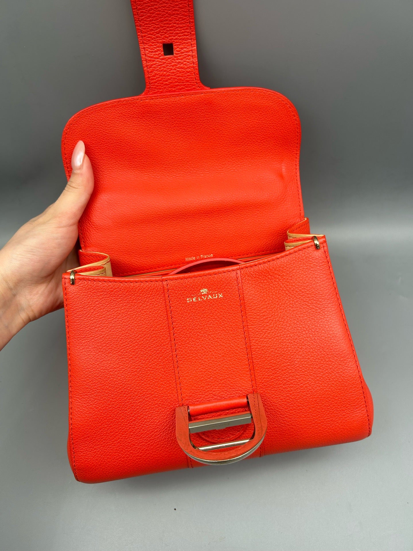 Delvaux - Brillant - Calfskin - Orange - (mini)