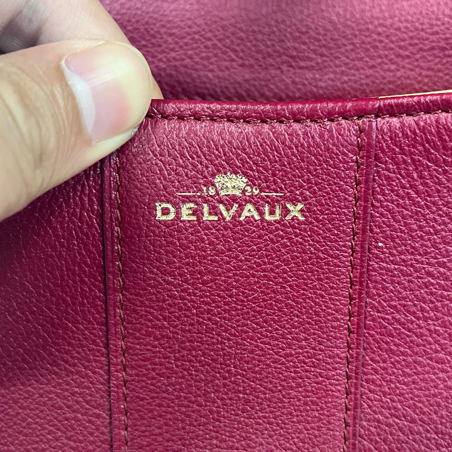 Delvaux - Brillant - Leather - Red - (mini)