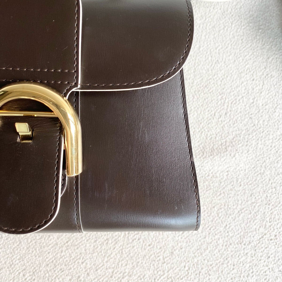 Delvaux - Brillant mini - Leather - Brown - (mini)