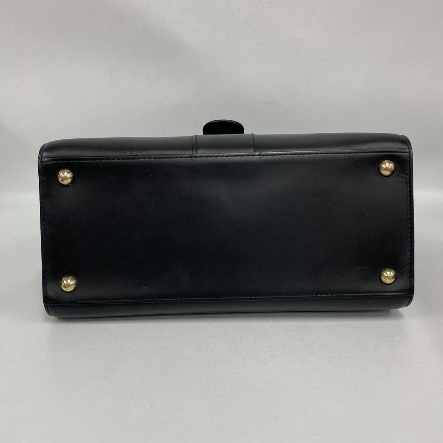 Delvaux - Brilliant - Box calf leather - Black with Gold-Tone Hardware - (medium)