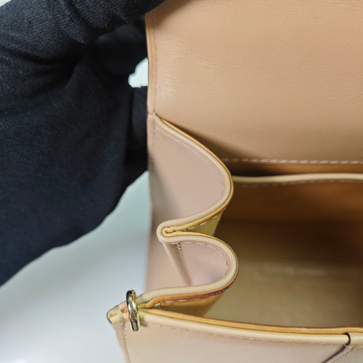 Delvaux - Brilliant - Leather - Camel - (mini)