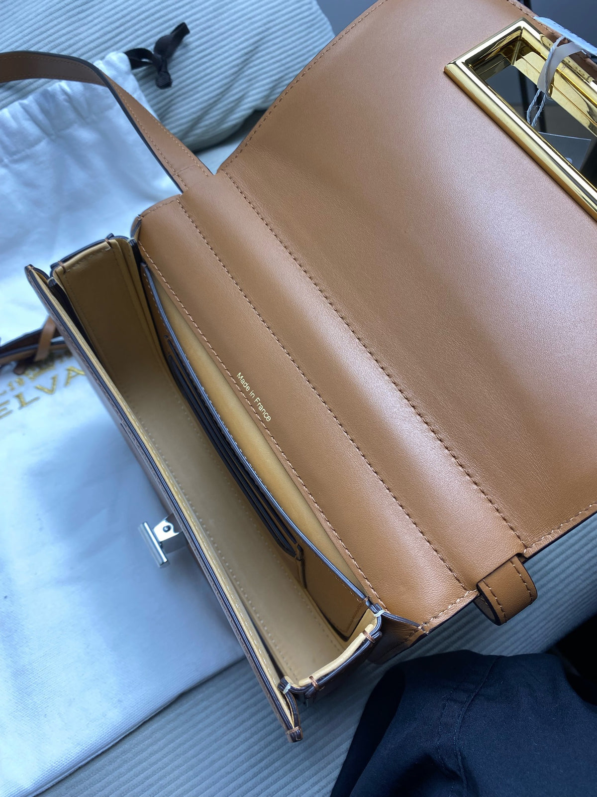 Delvaux - Lingot Small - Leather - Brown - (small)