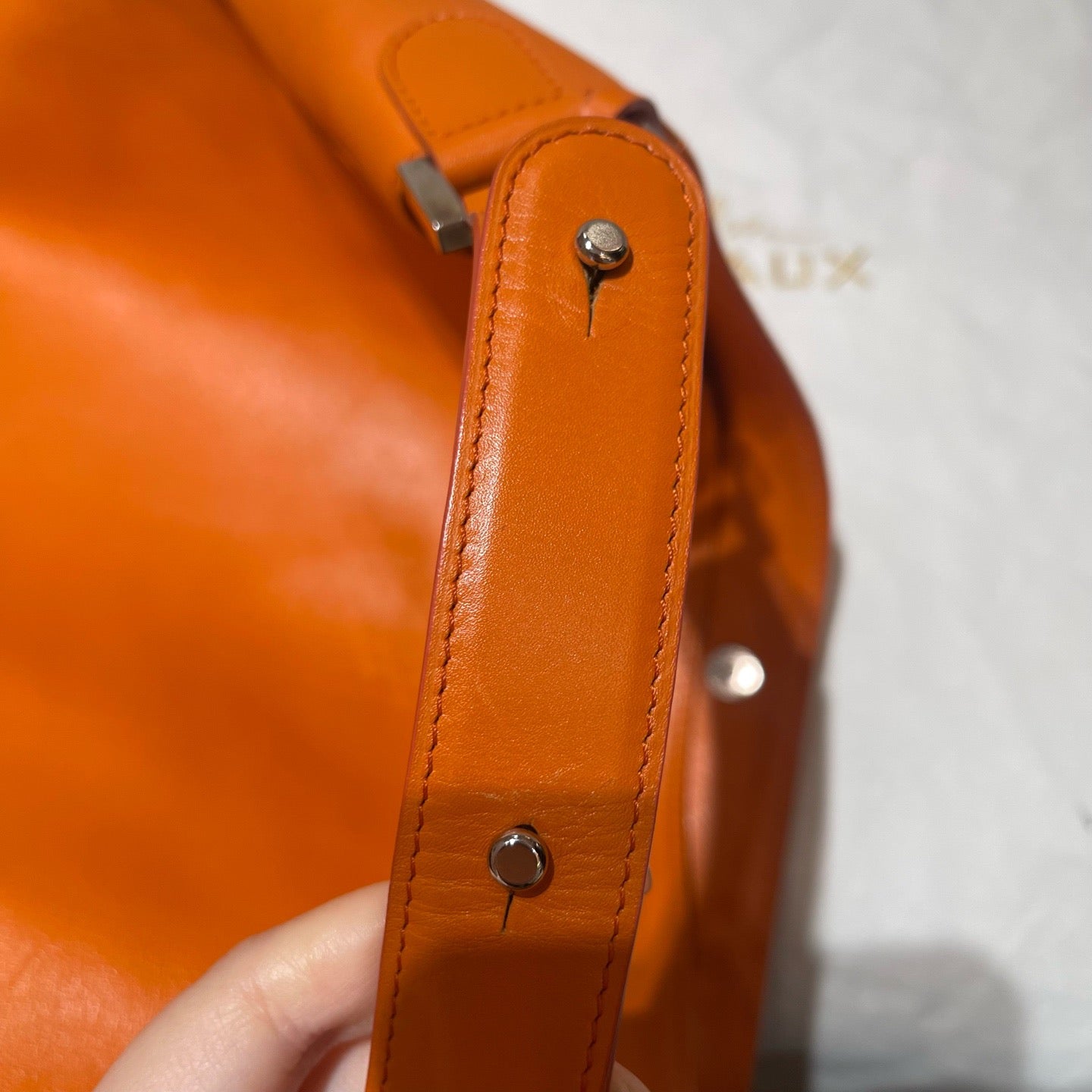 Delvaux - Louise - Leather - Orange - (medium)