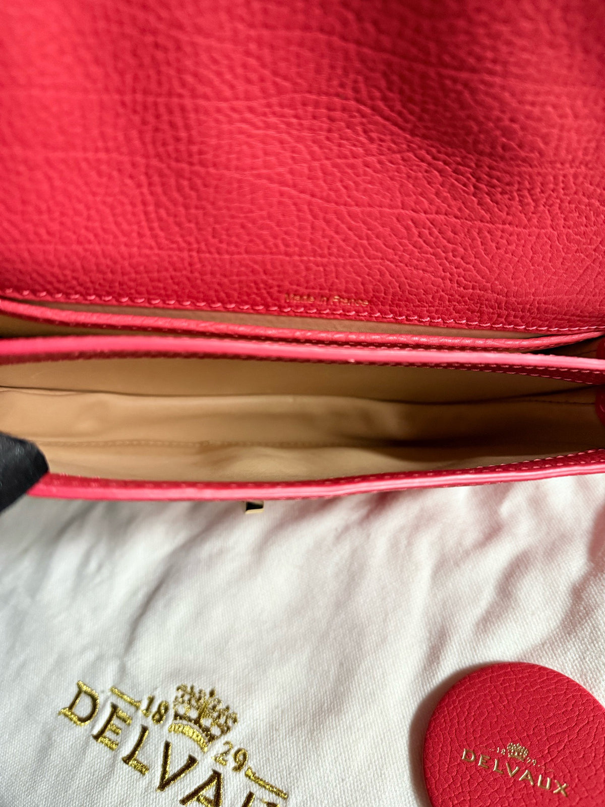Delvaux - Pin Pouch - Leather - Pink - (small)