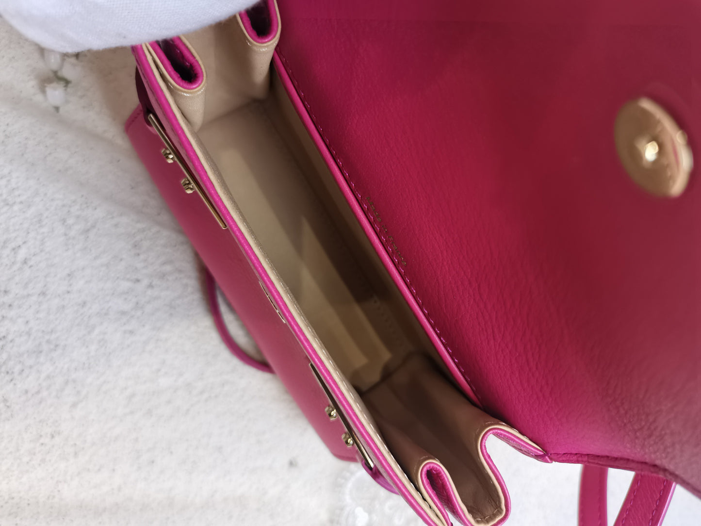 Delvaux - Tempete - Leather - Pink - (mini)
