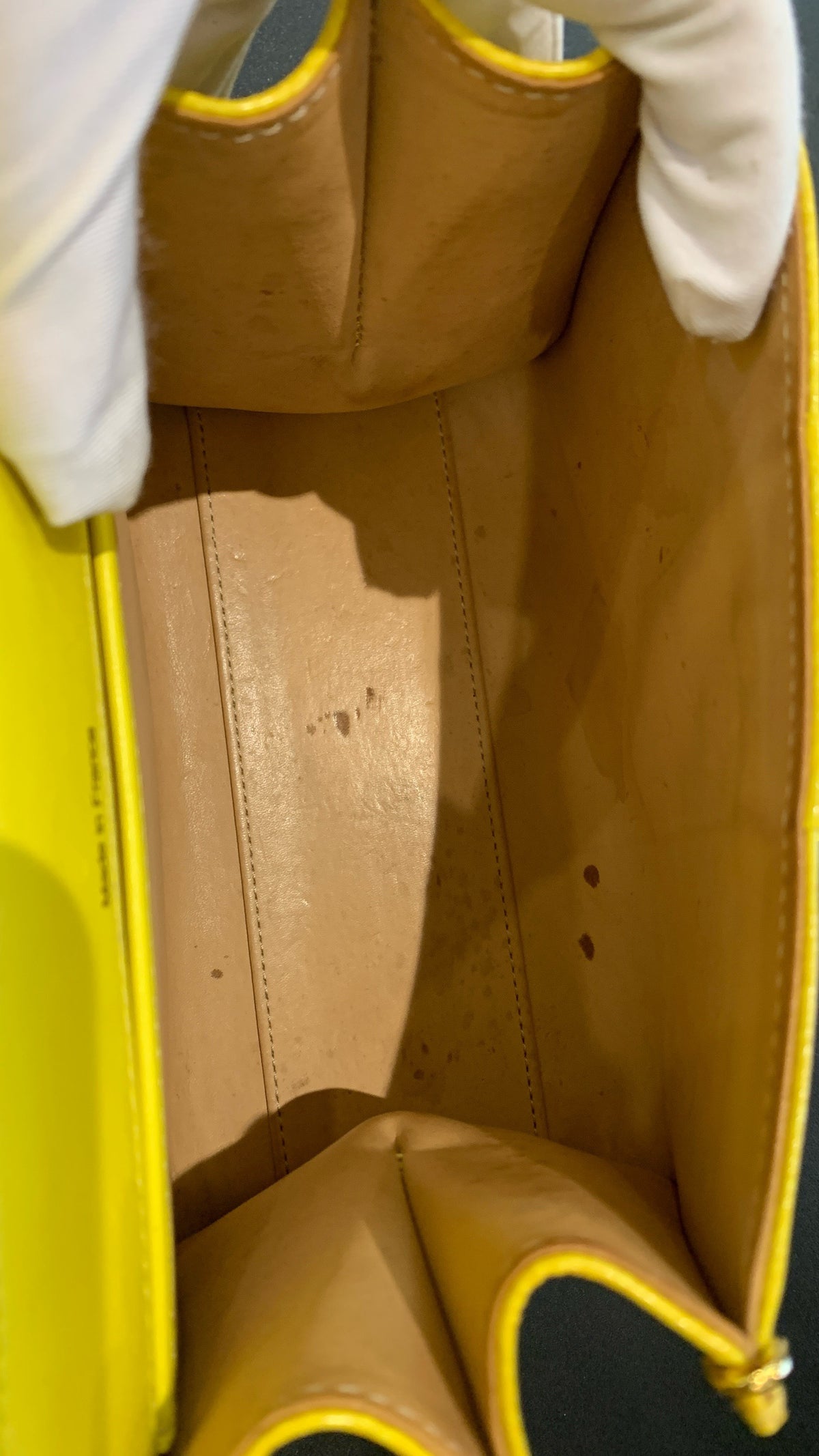 Delvaux - Tempete Mini - Patent leather - Yellow - (mini)