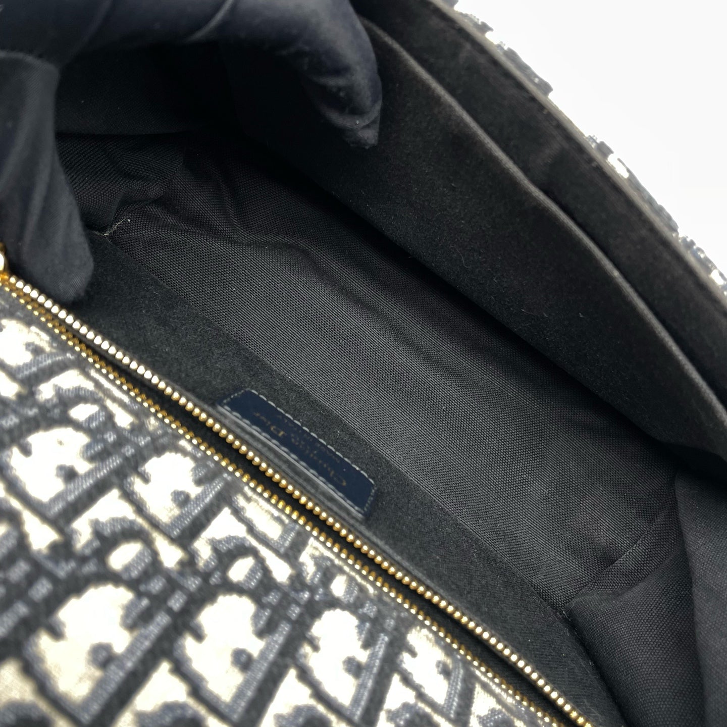 Dior - 30 Montaigne - Dior Oblique Canvas with leather trim - Blue - (Medium)