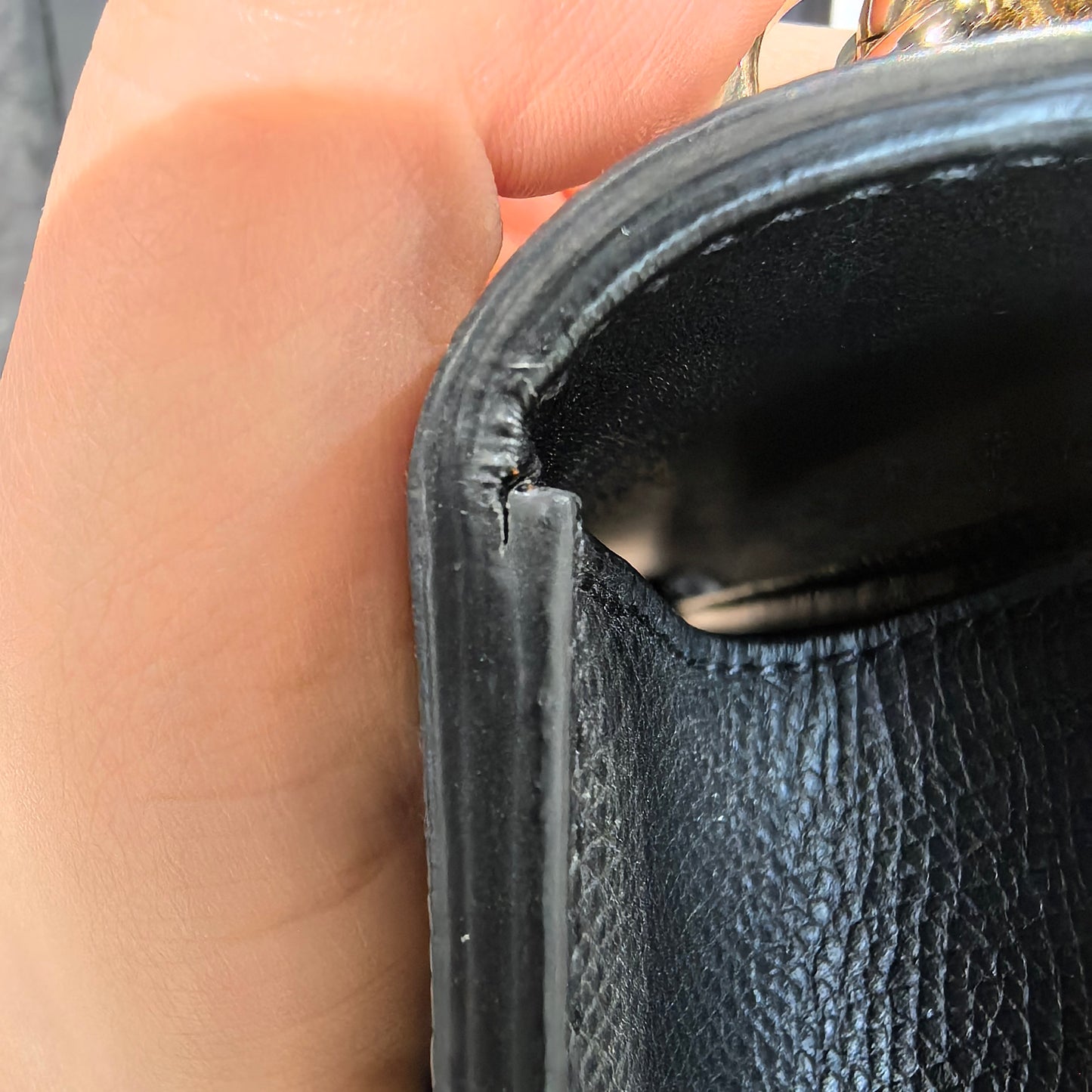 Dior - 30 Montaigne - Leather - Black - (medium)