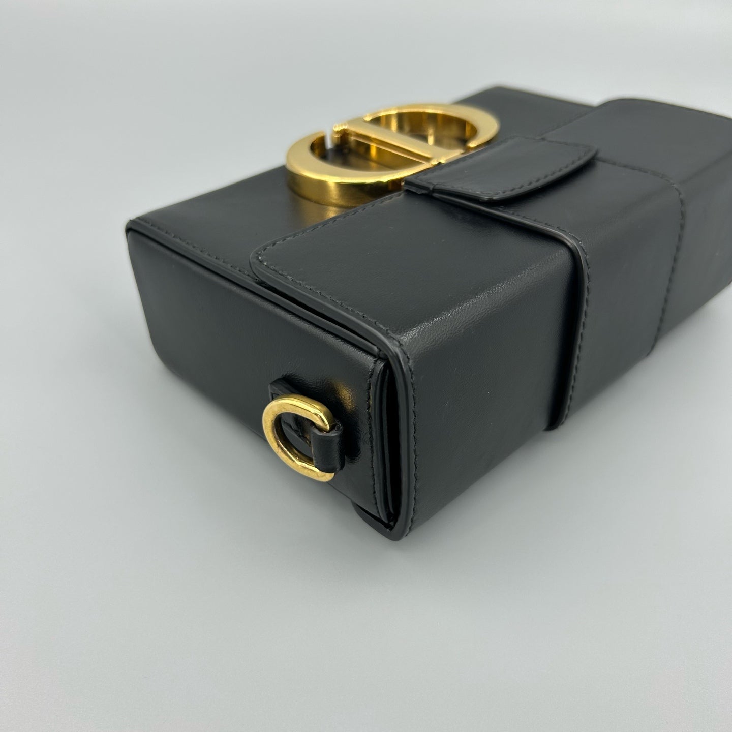 Dior - 30 Montaigne - Leather - Black - (small)