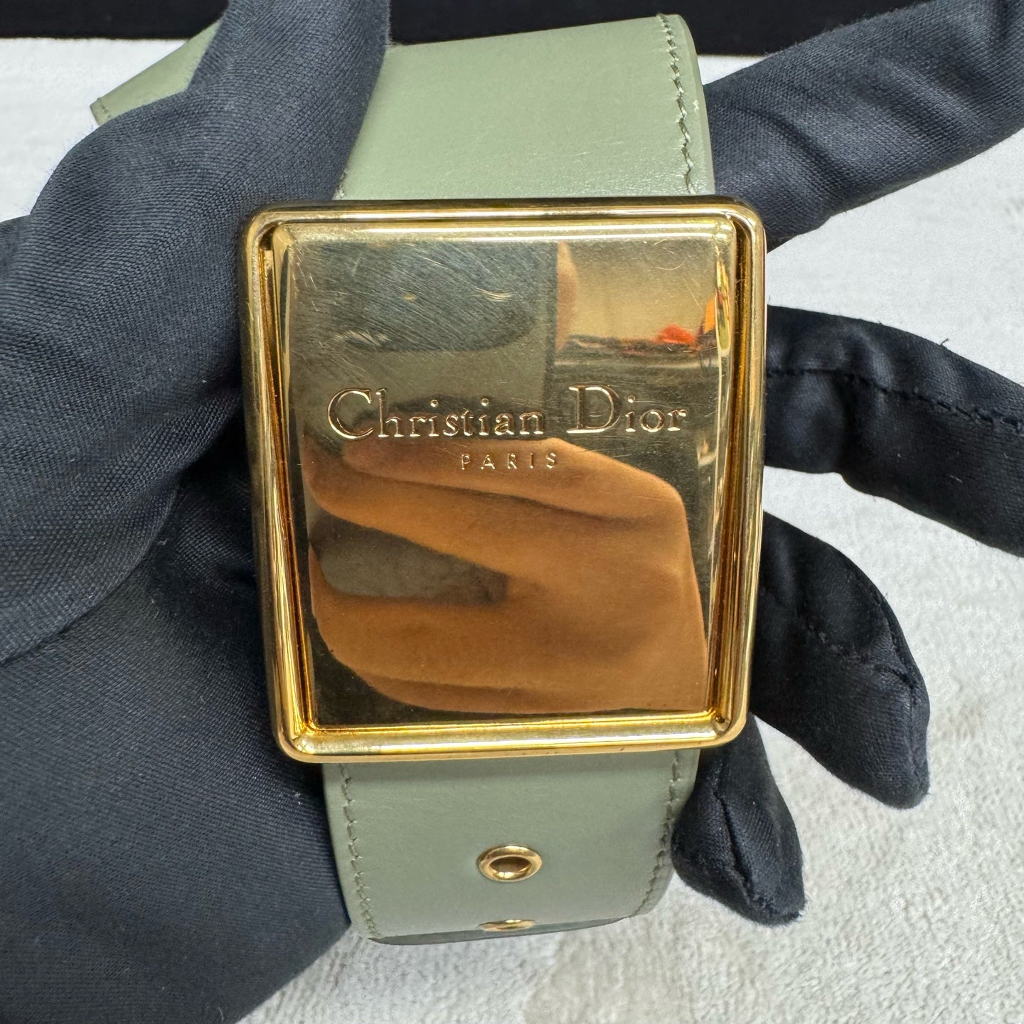 Dior - 30 Montaigne - Leather - Green - (mini)
