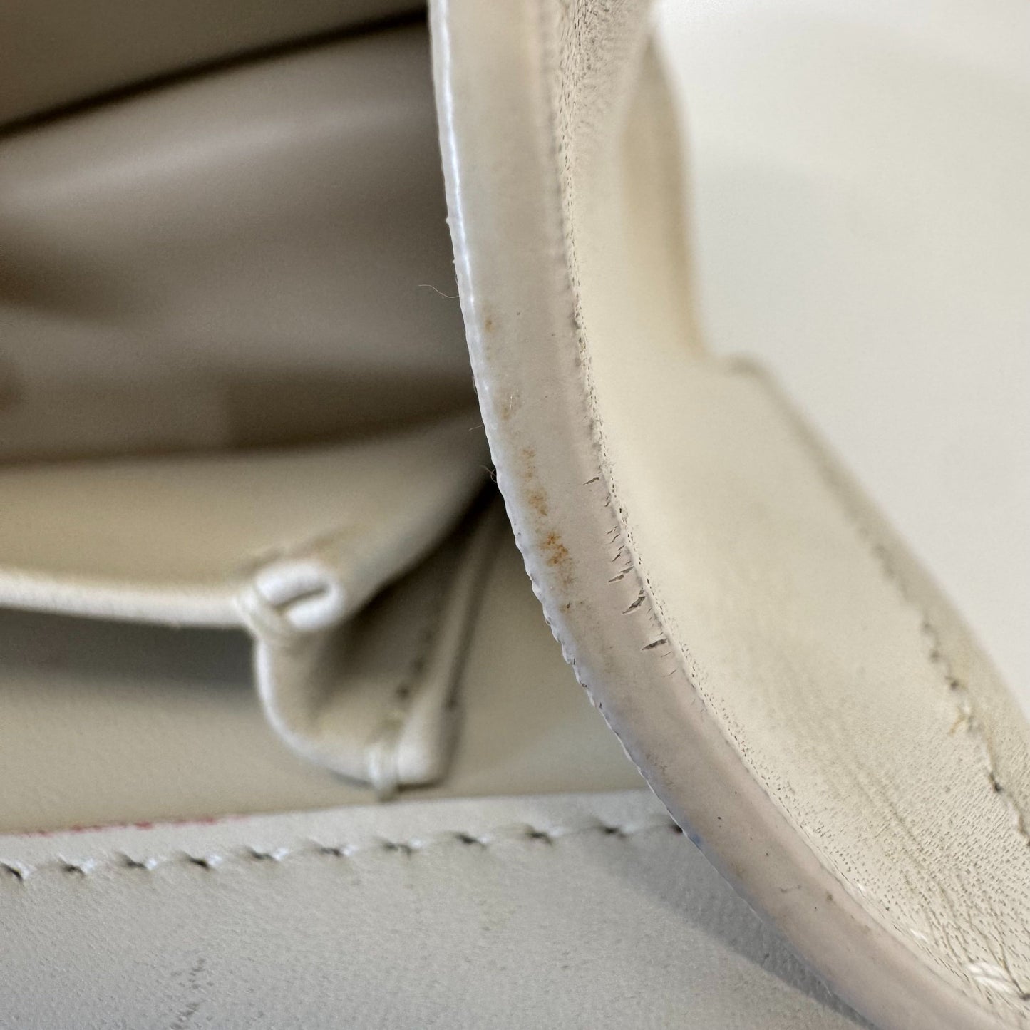 Dior - 30 Montaigne - Leather - White - (small)