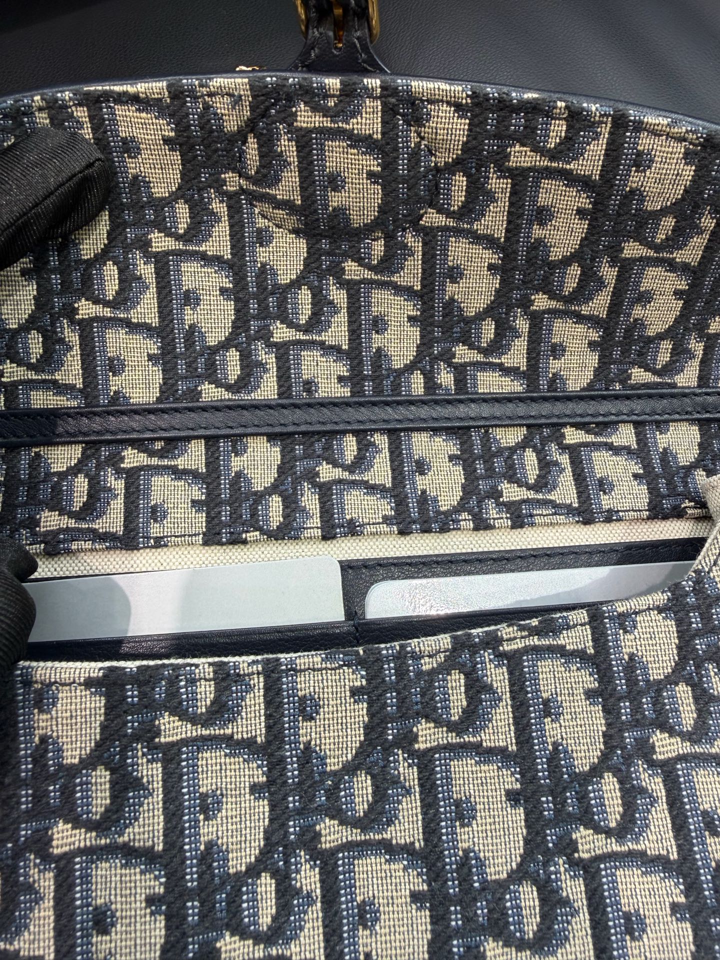 Dior - Bobby East-West - Cloth - Blue - (mini)