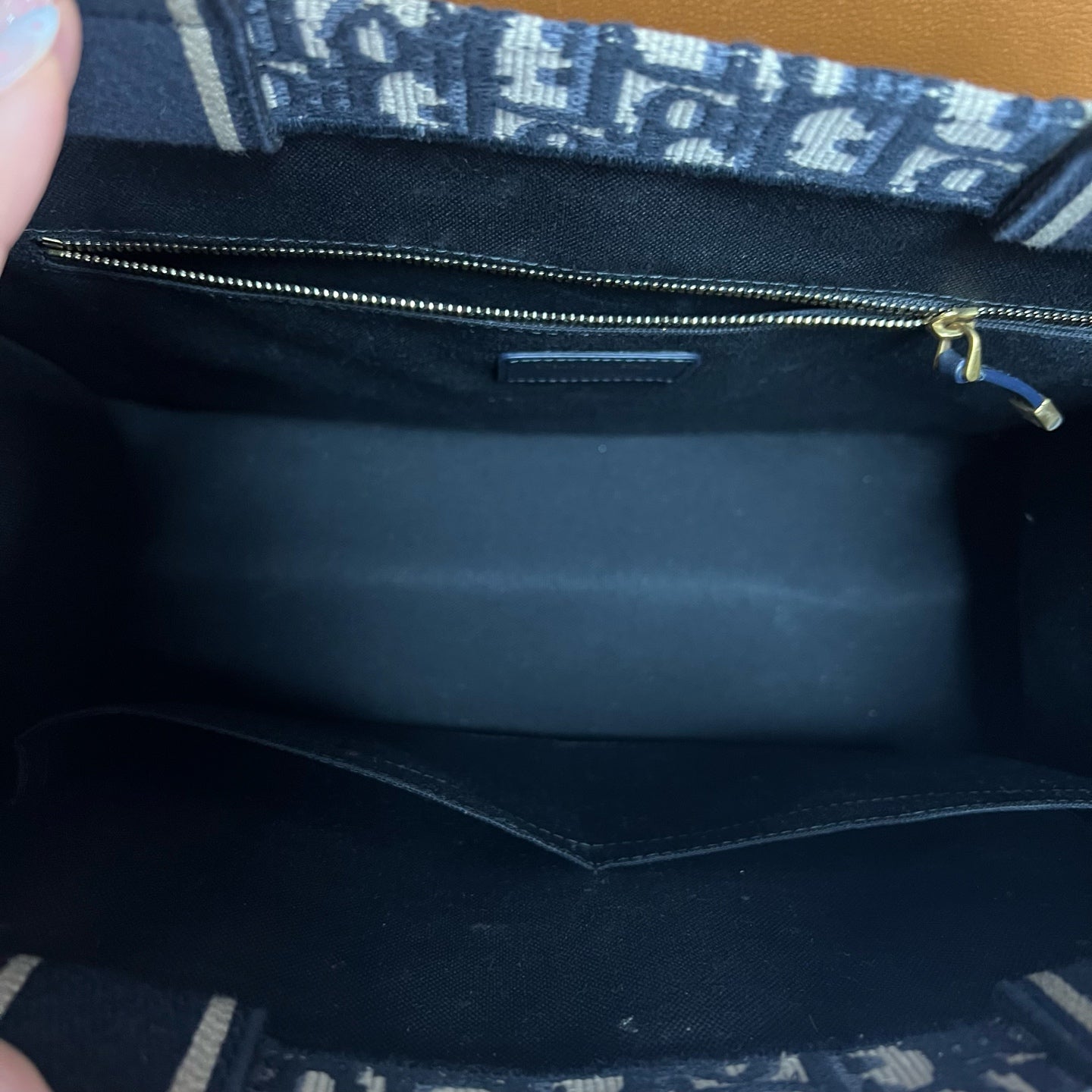 Dior - Book Tote - Cloth - Blue - (medium)