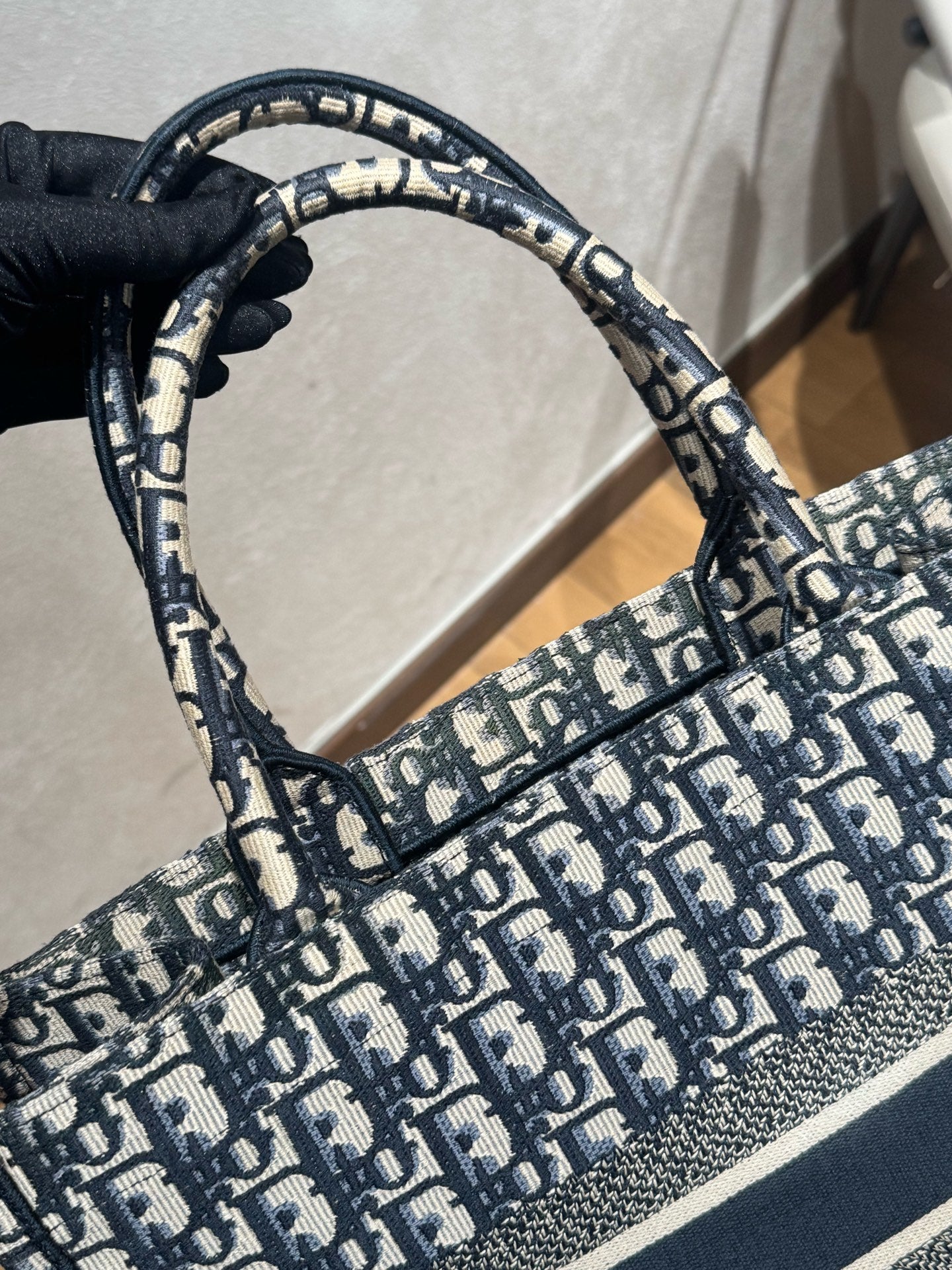 Dior - Book Tote - Cloth - Blue - (medium)