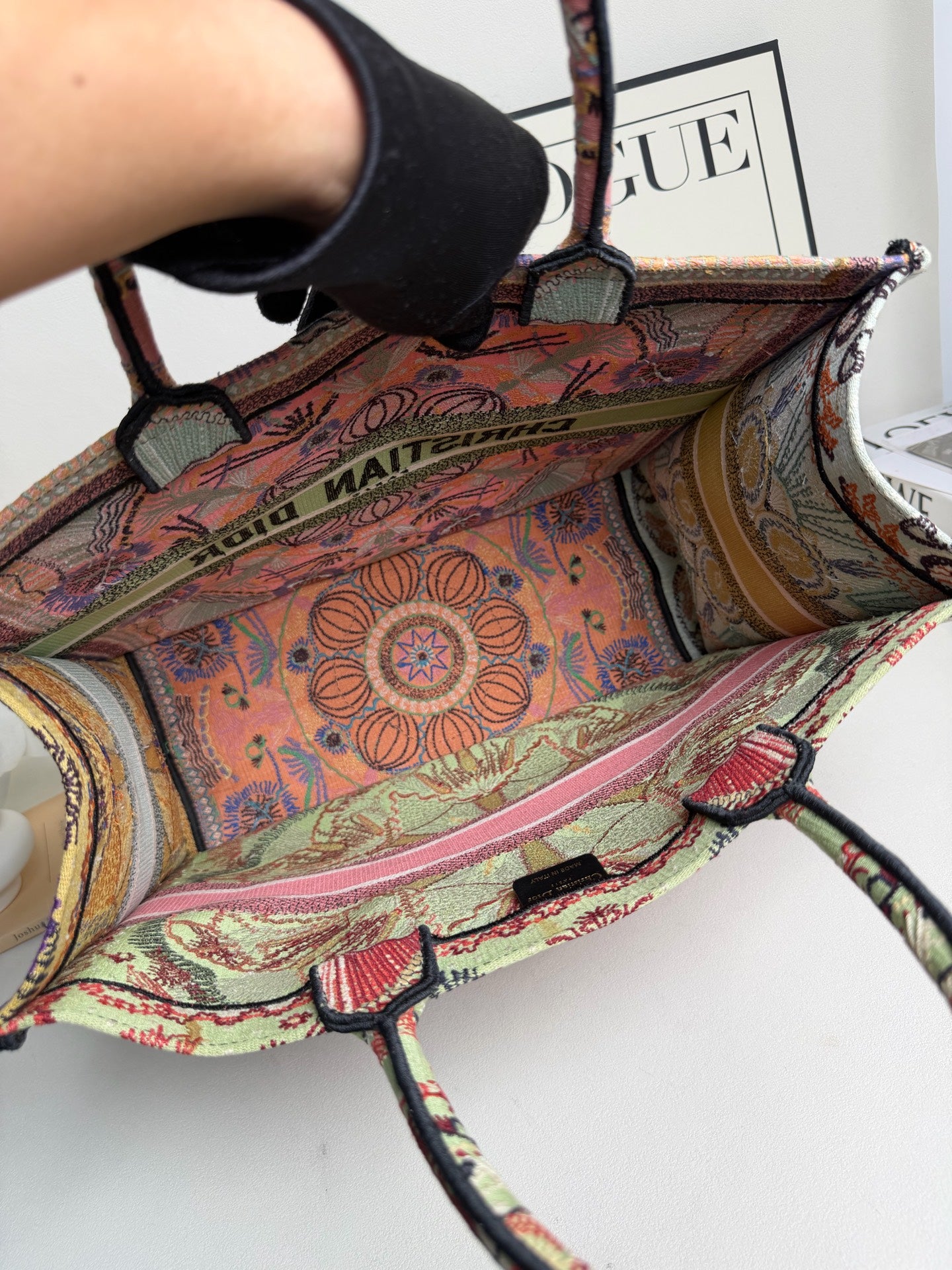 Dior - Book Tote - Fabric - Multicolour - (large)