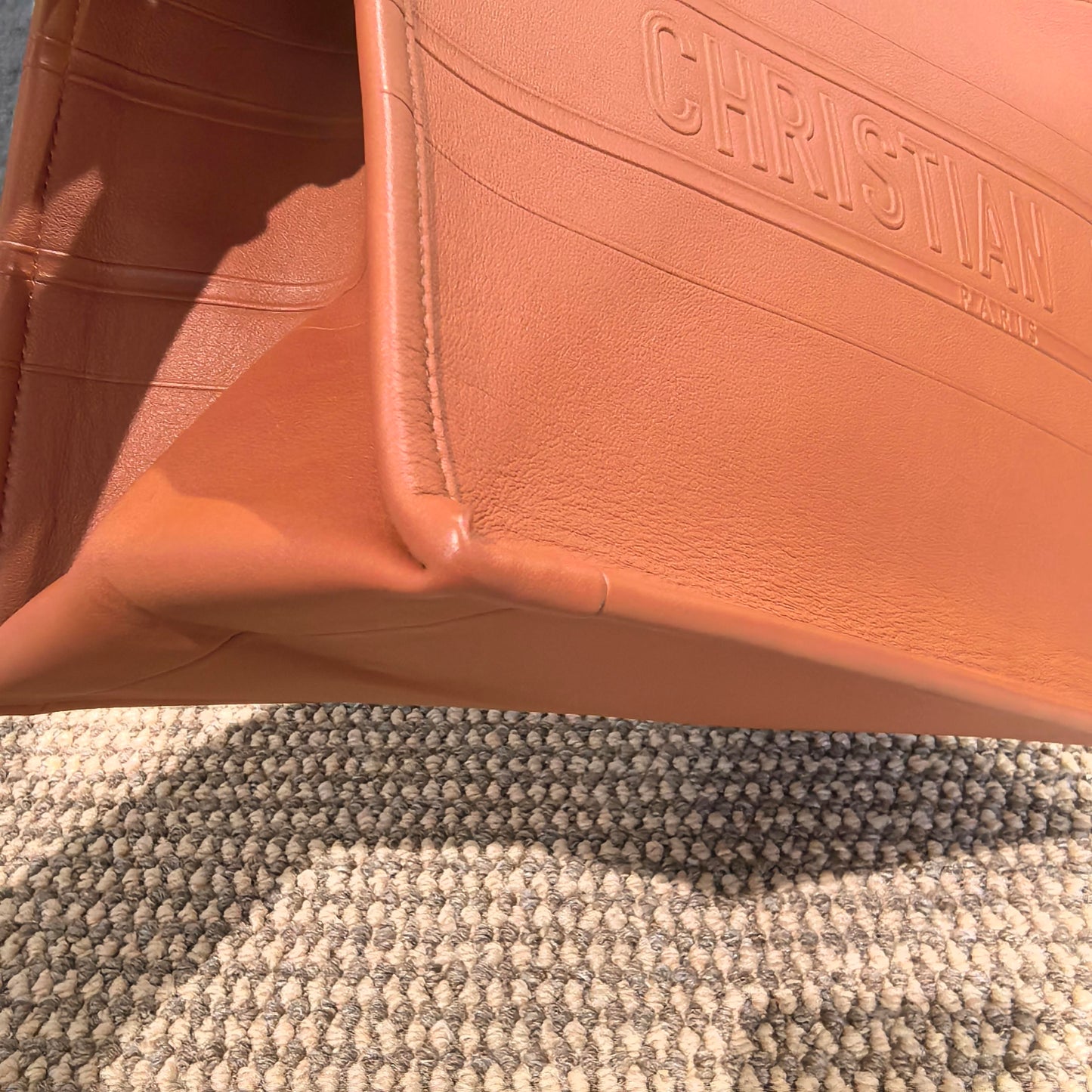 Dior - Book Tote - Leather - Brown - (medium)