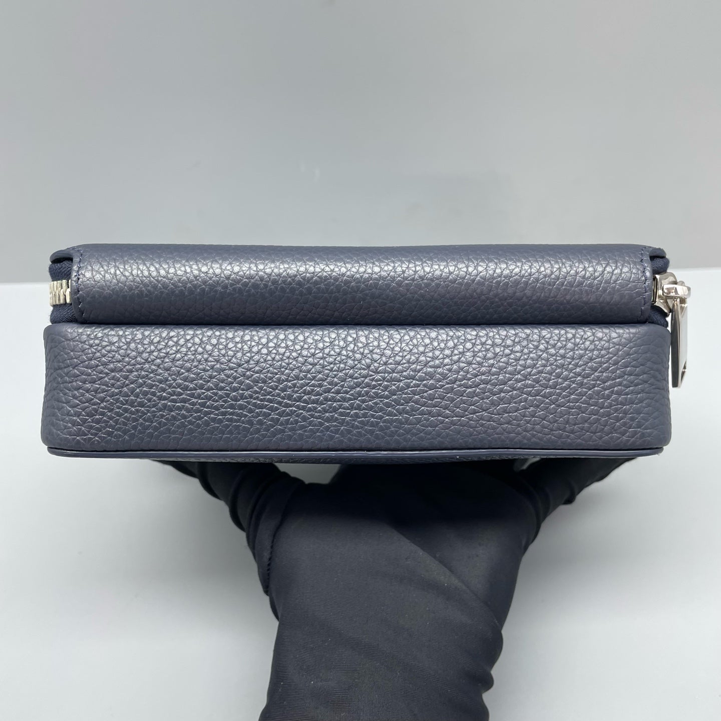 Dior - Camera Bag - Pebbled leather - Navy - (small)