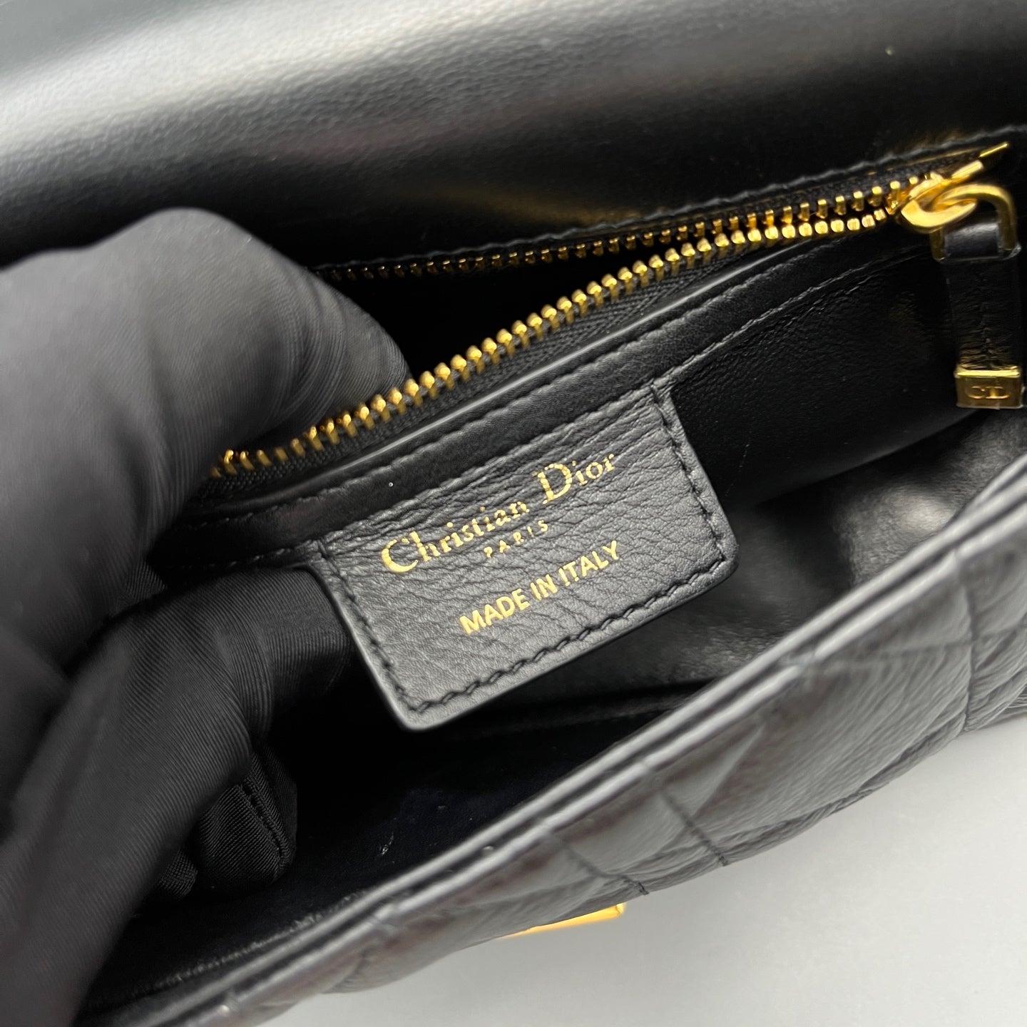Dior - Caro - Leather - Black - (mini)