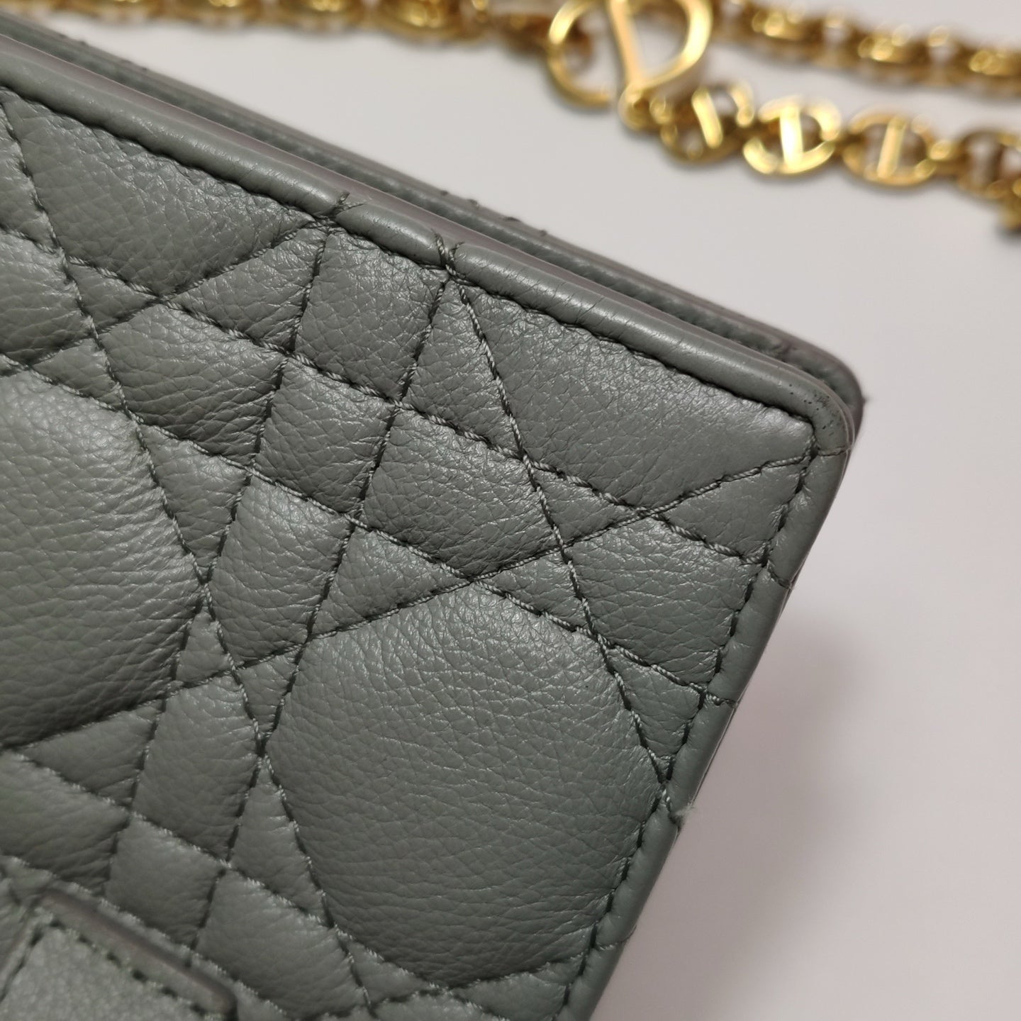 Dior - Caro - Leather - Grey - (mini)