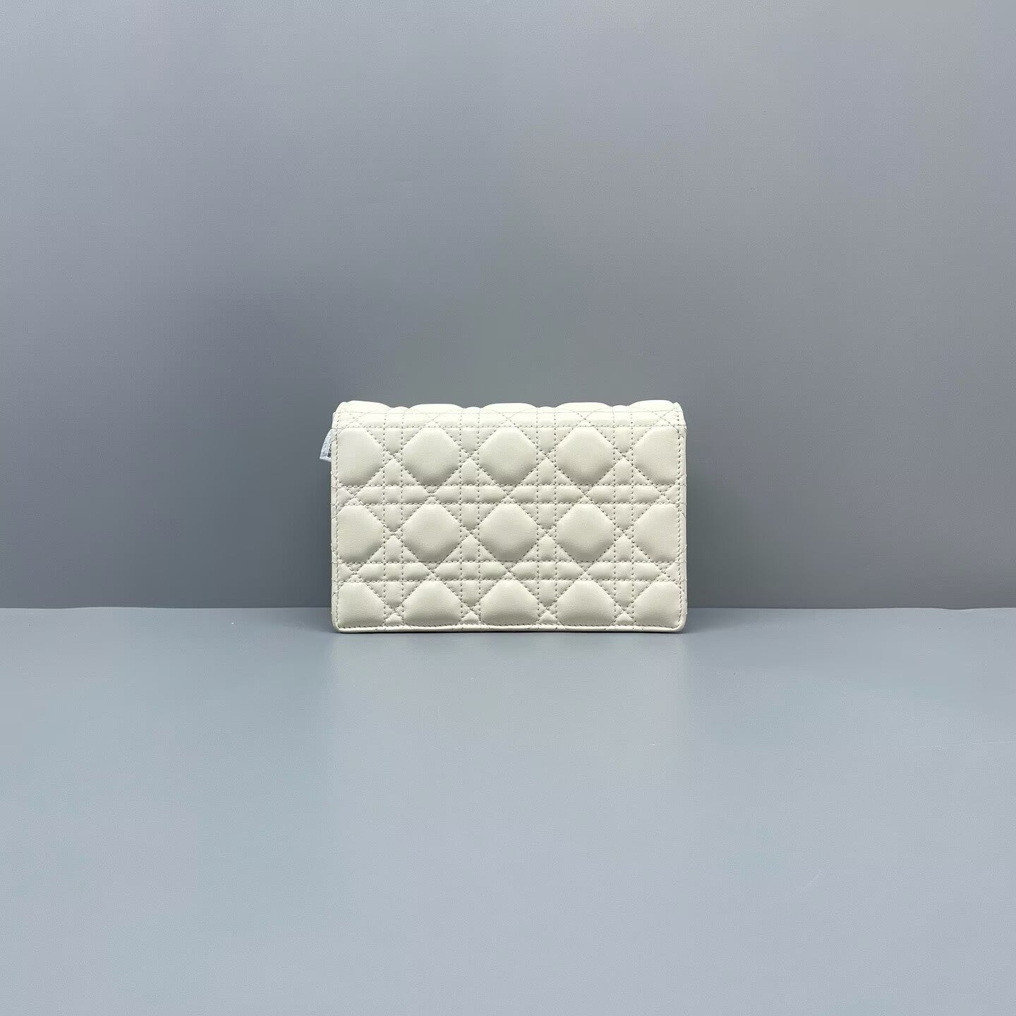 Dior - Daily Cannage Chain Bag - Leather - White - (Mini)