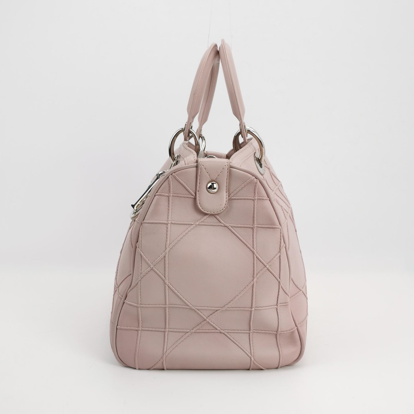 Dior - Dior Boston Bag - Leather - Pink - (medium)