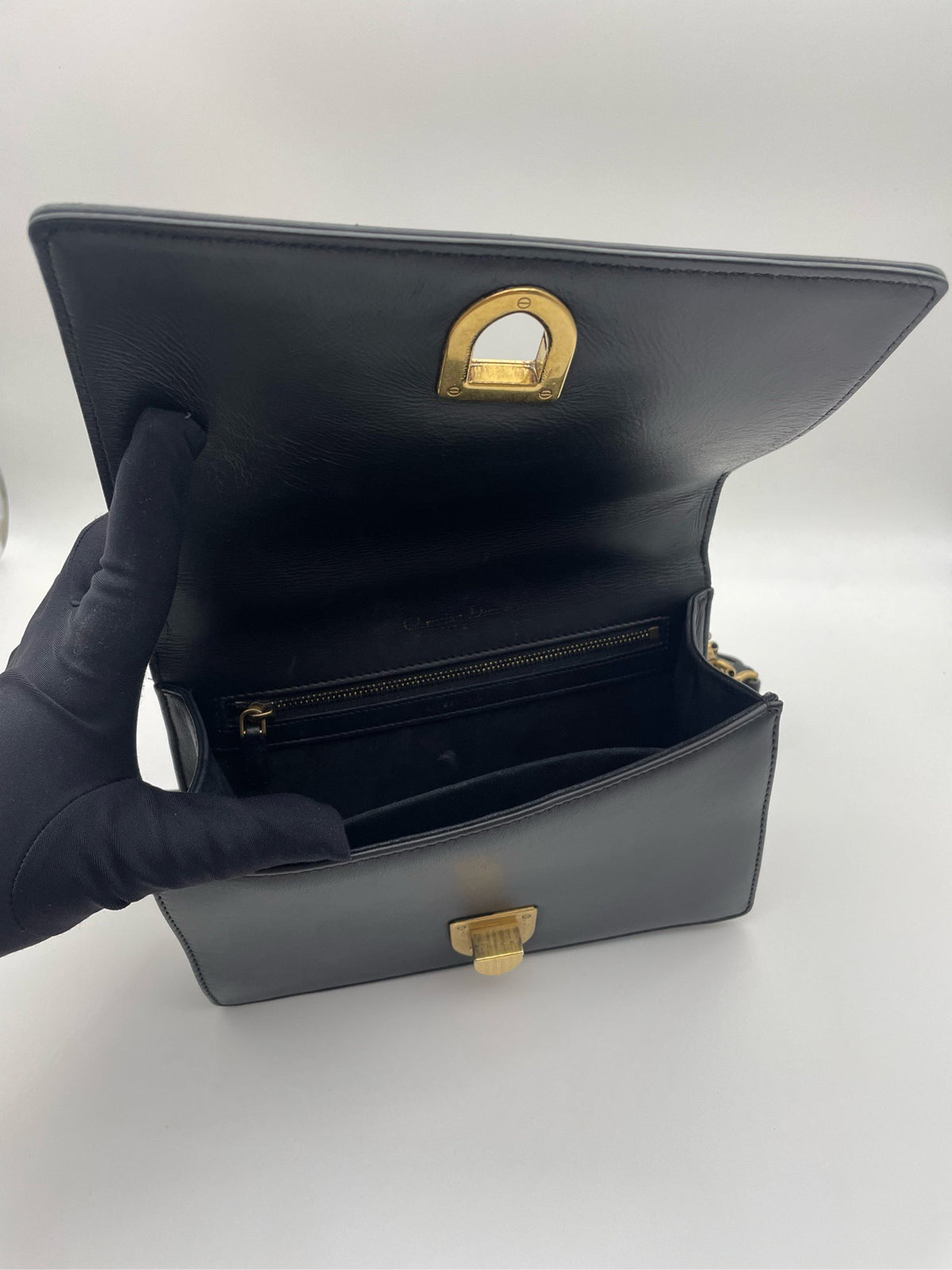 Dior - Diorama Medium - Leather - Black - (medium)