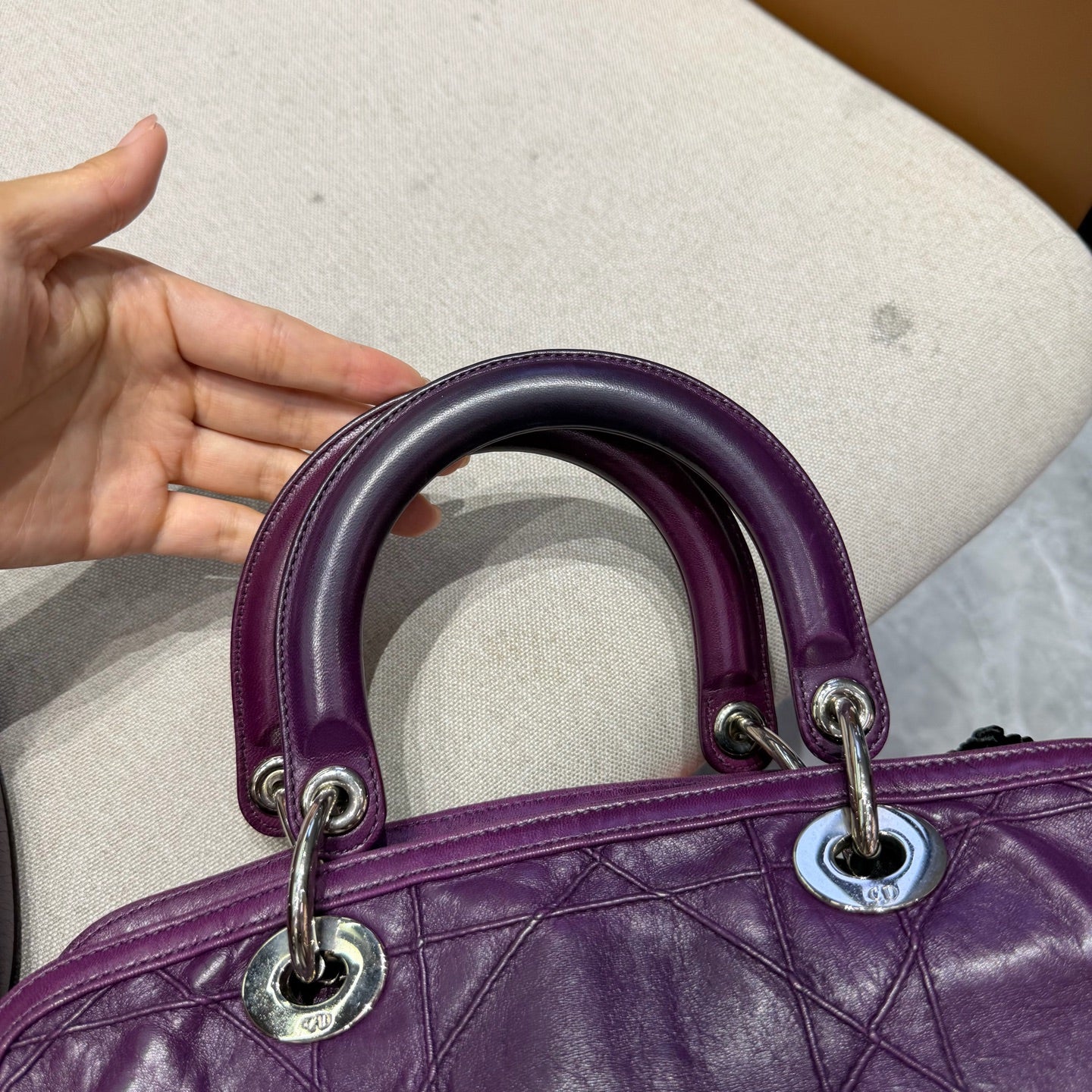 Dior - Granville - Leather - Purple - (Medium)