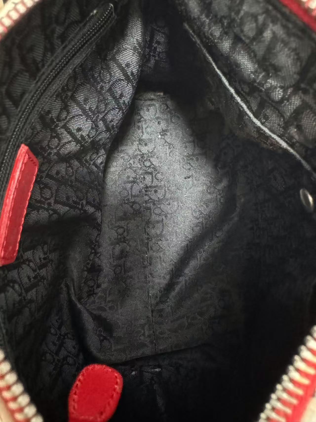 Dior - Hardcore series Omotesando Limited Edition Boston Bag - Canvas with Leather trim - White - (Small)