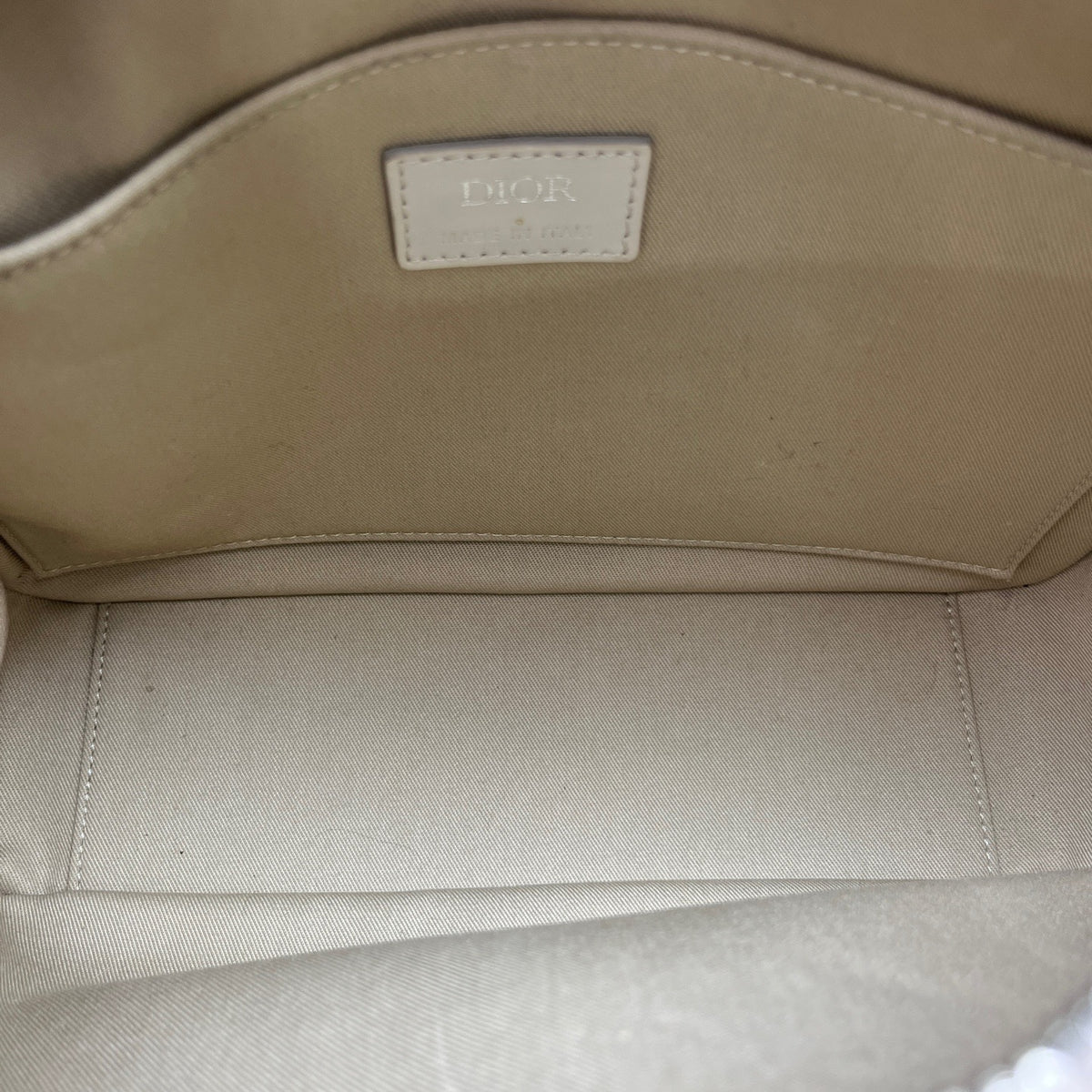 Dior - Hit the Road Messenger Bag - Cloth - Beige - (medium)