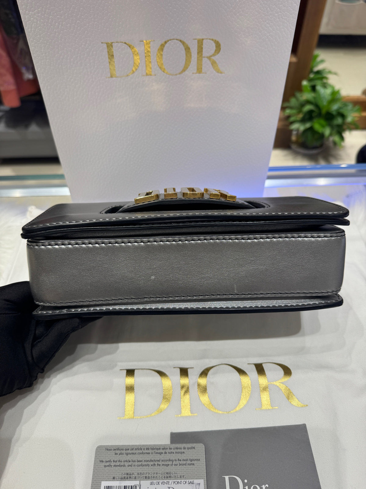 Dior - J'Adior - Leather - Grey