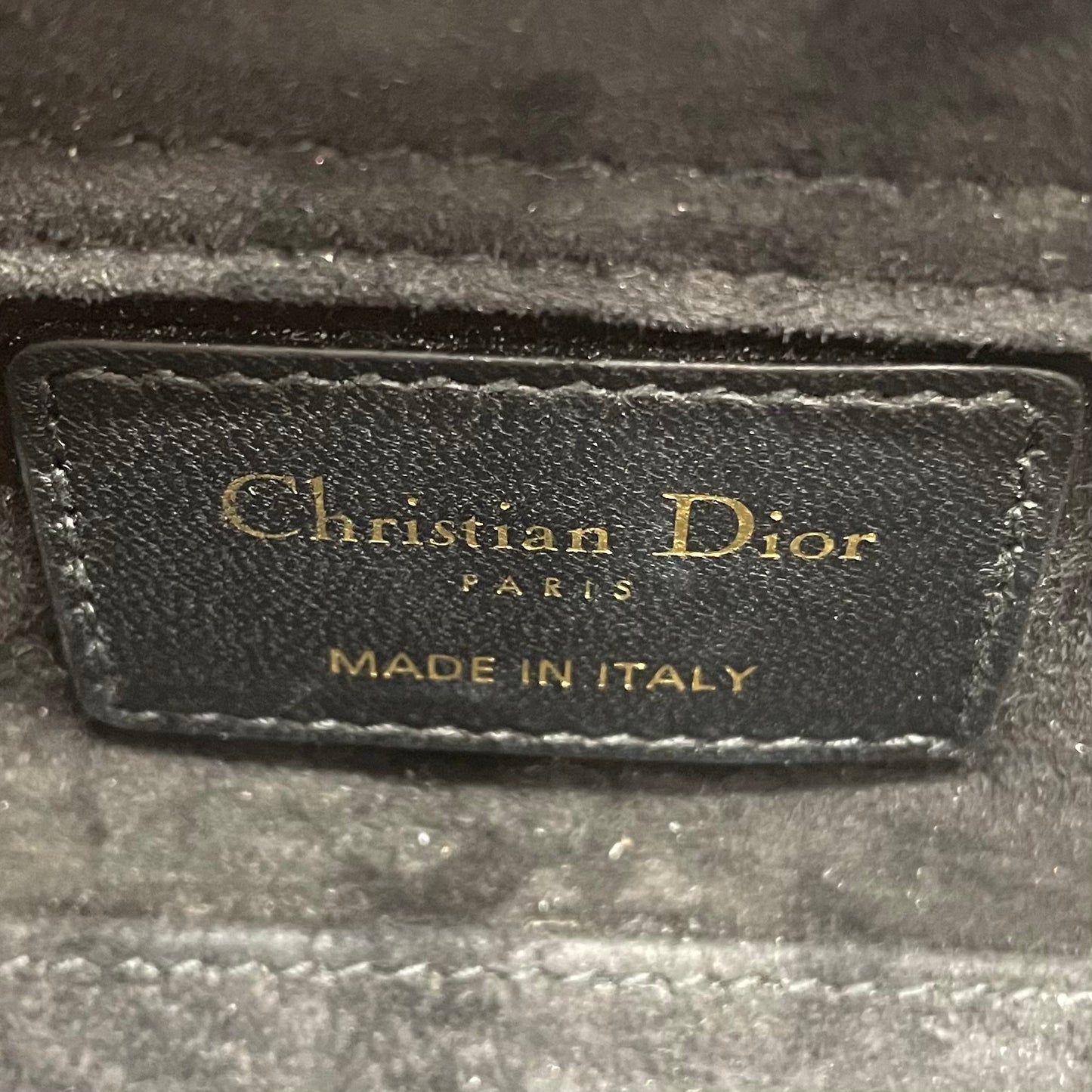 Dior - Lady D-JOY - Leather - Black