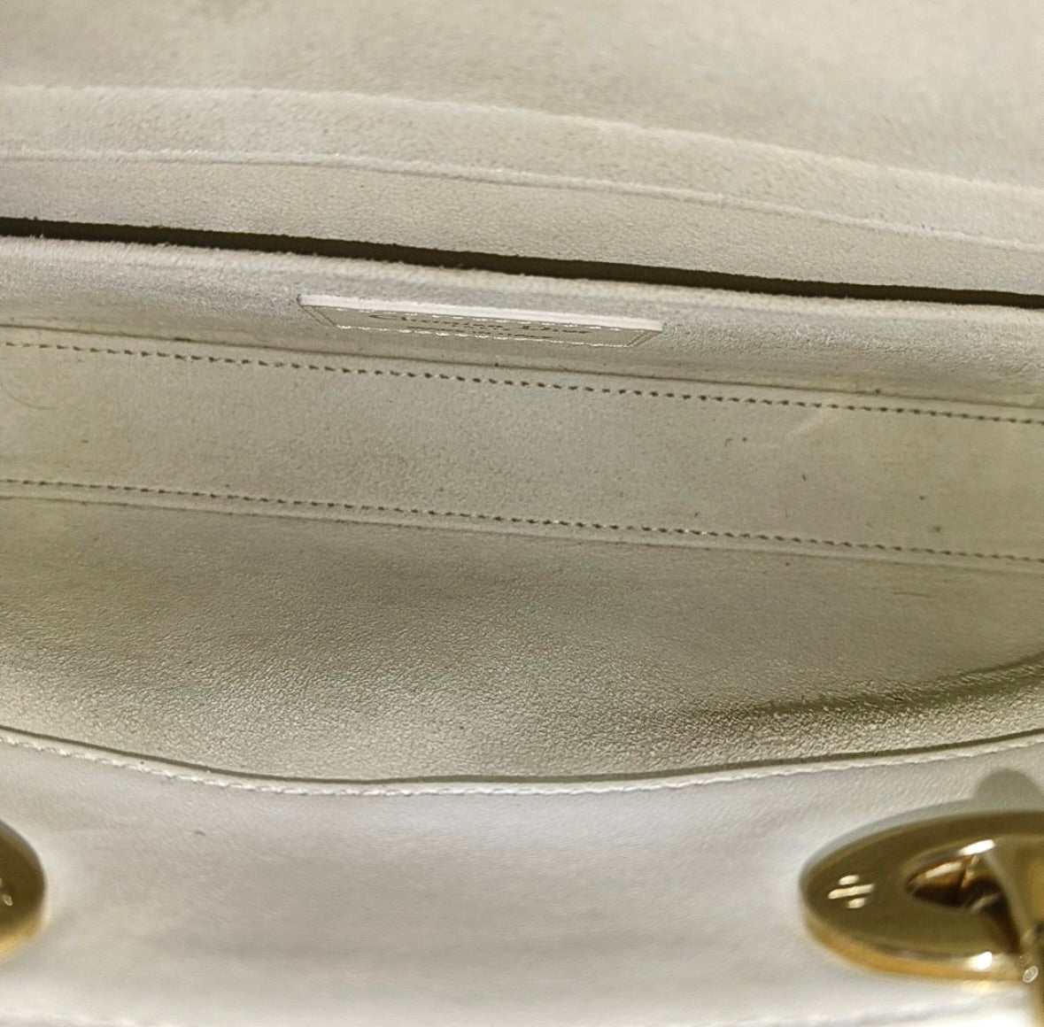 Dior - Lady D-Joy - Leather - White - (small)