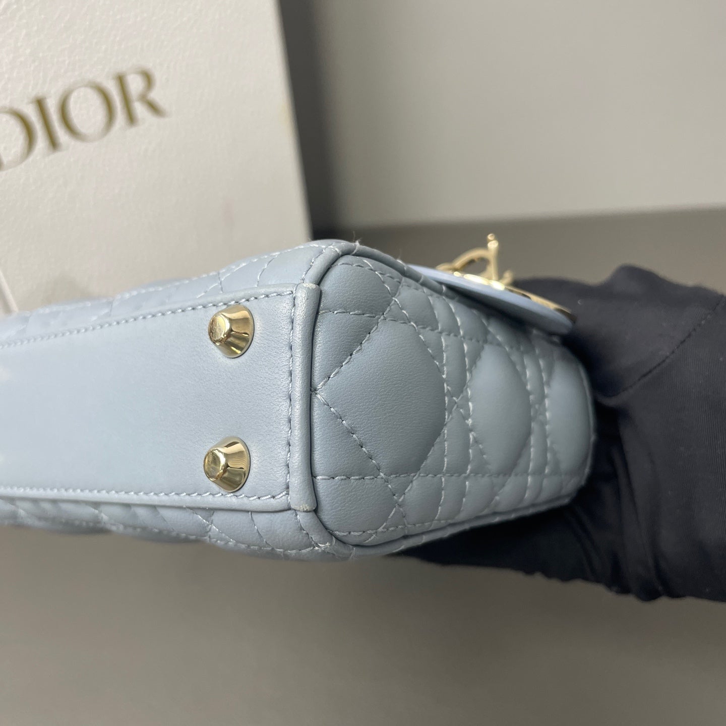 Dior - Lady Dior - Leather - Blue