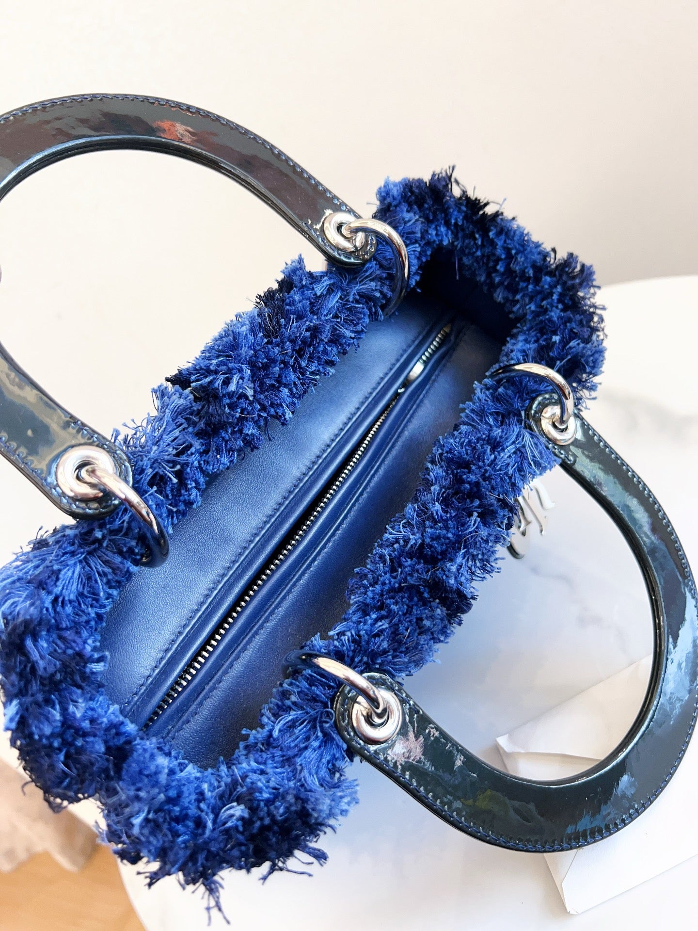 Dior - Lady Dior - Cloth - Blue - (medium)