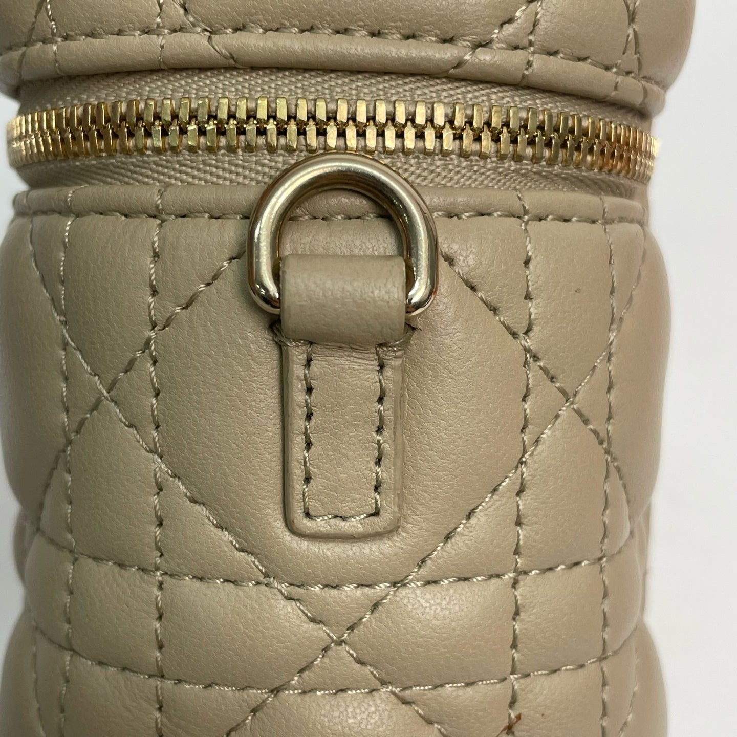 Dior - Lady Dior - Leather - Beige - (mini)
