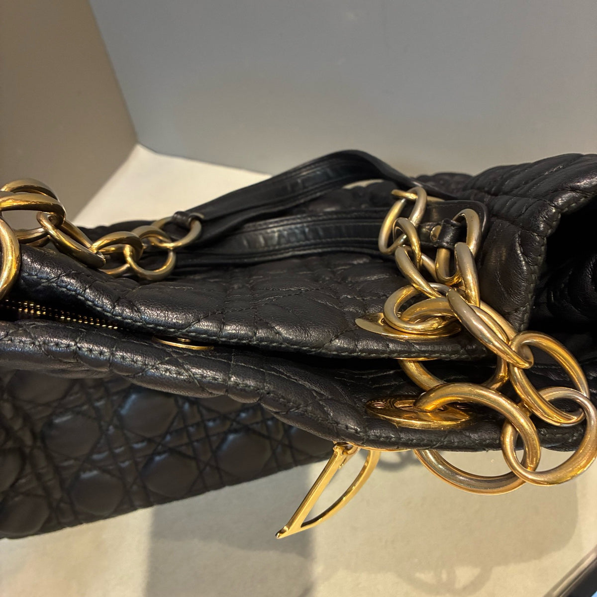 Dior - Lady Dior - Leather - Black