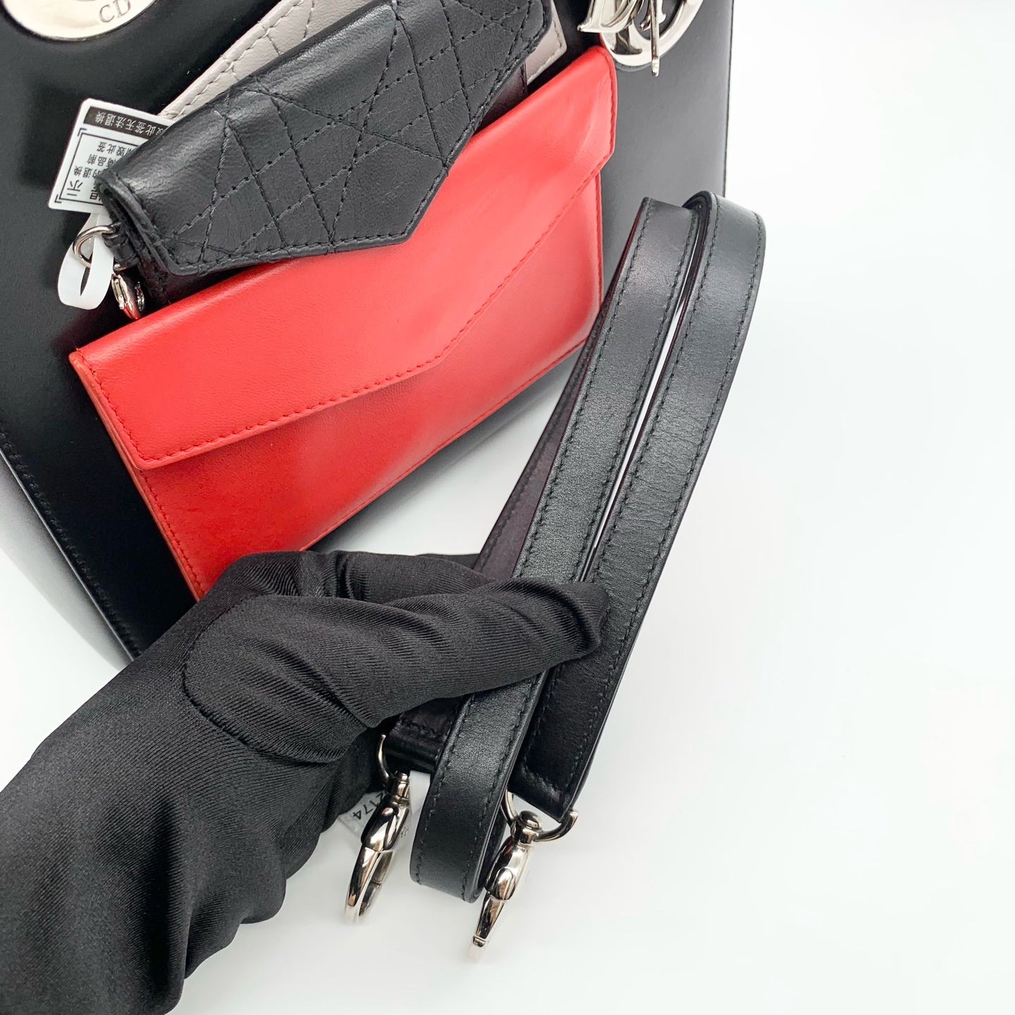 Dior - Lady Dior - Leather - Black - (medium)