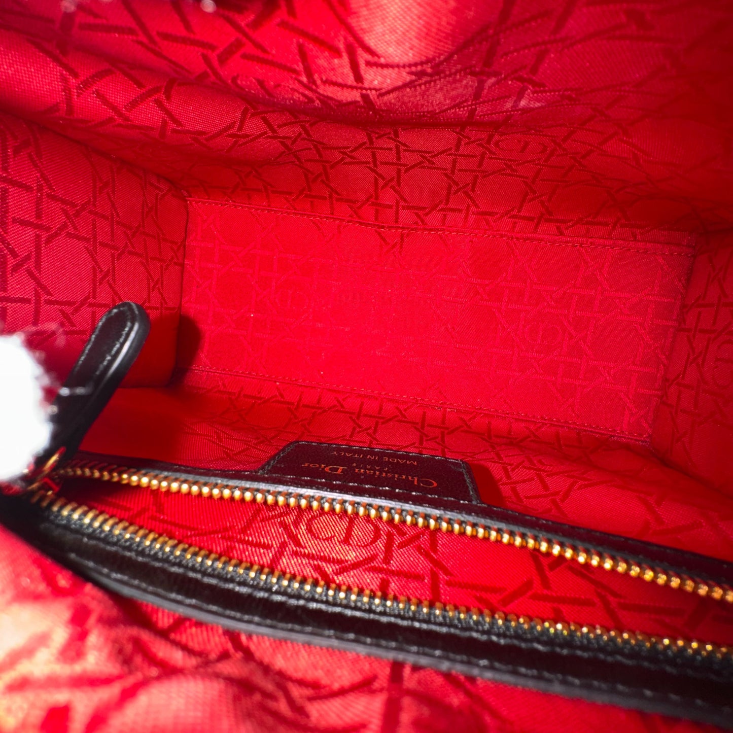 Dior - Lady Dior - Leather - Black - (medium)