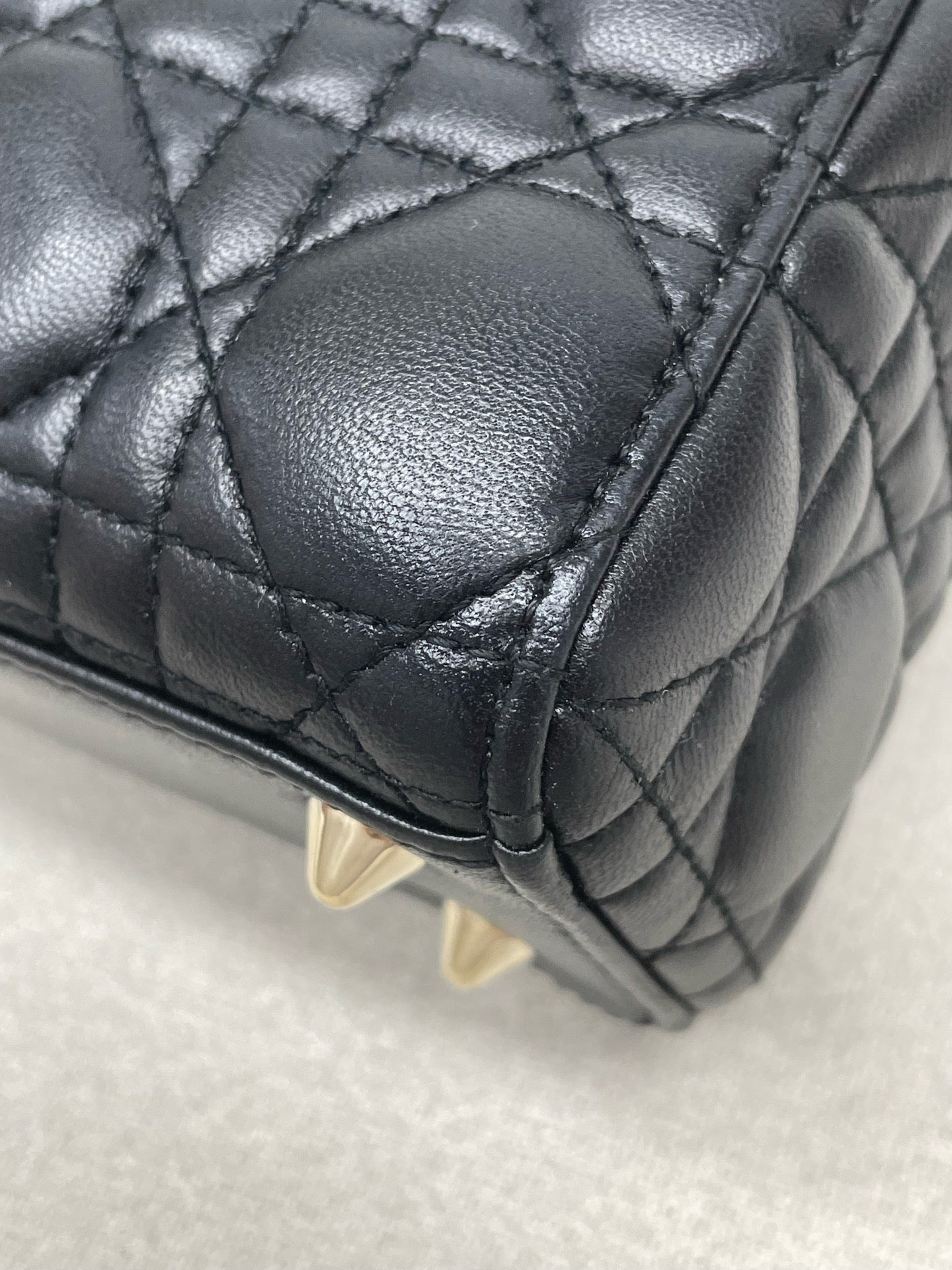 Dior - Lady Dior - Leather - Black - (mini)
