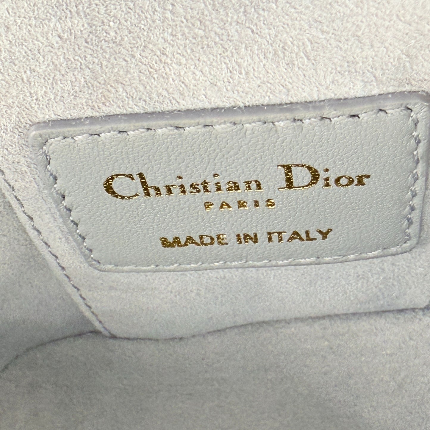 Dior - Lady Dior - Leather - Blue - (mini)