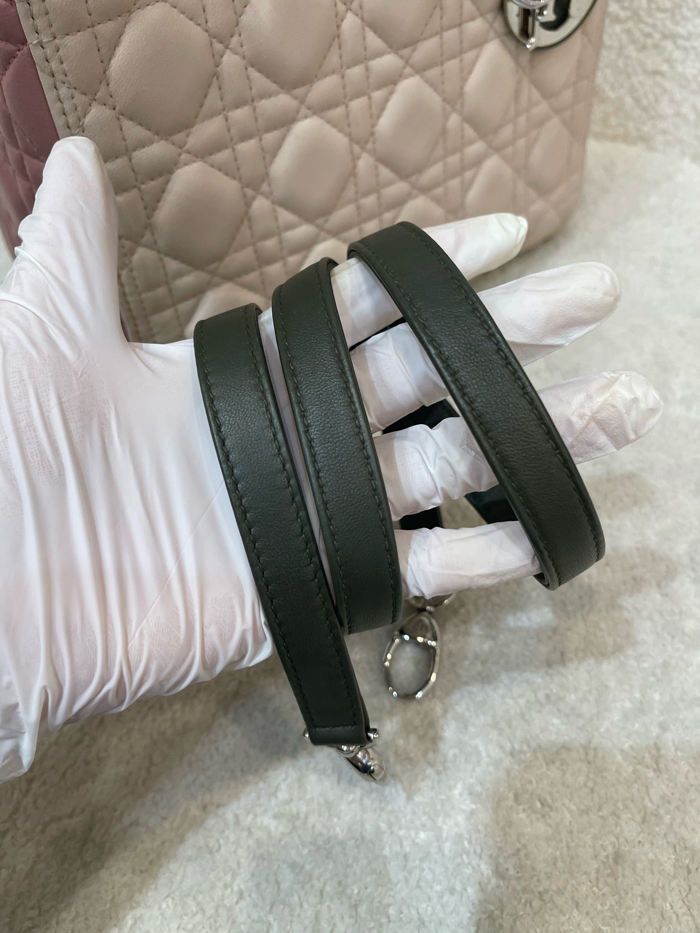 Dior - Lady Dior - Leather - Multicolour - (medium)